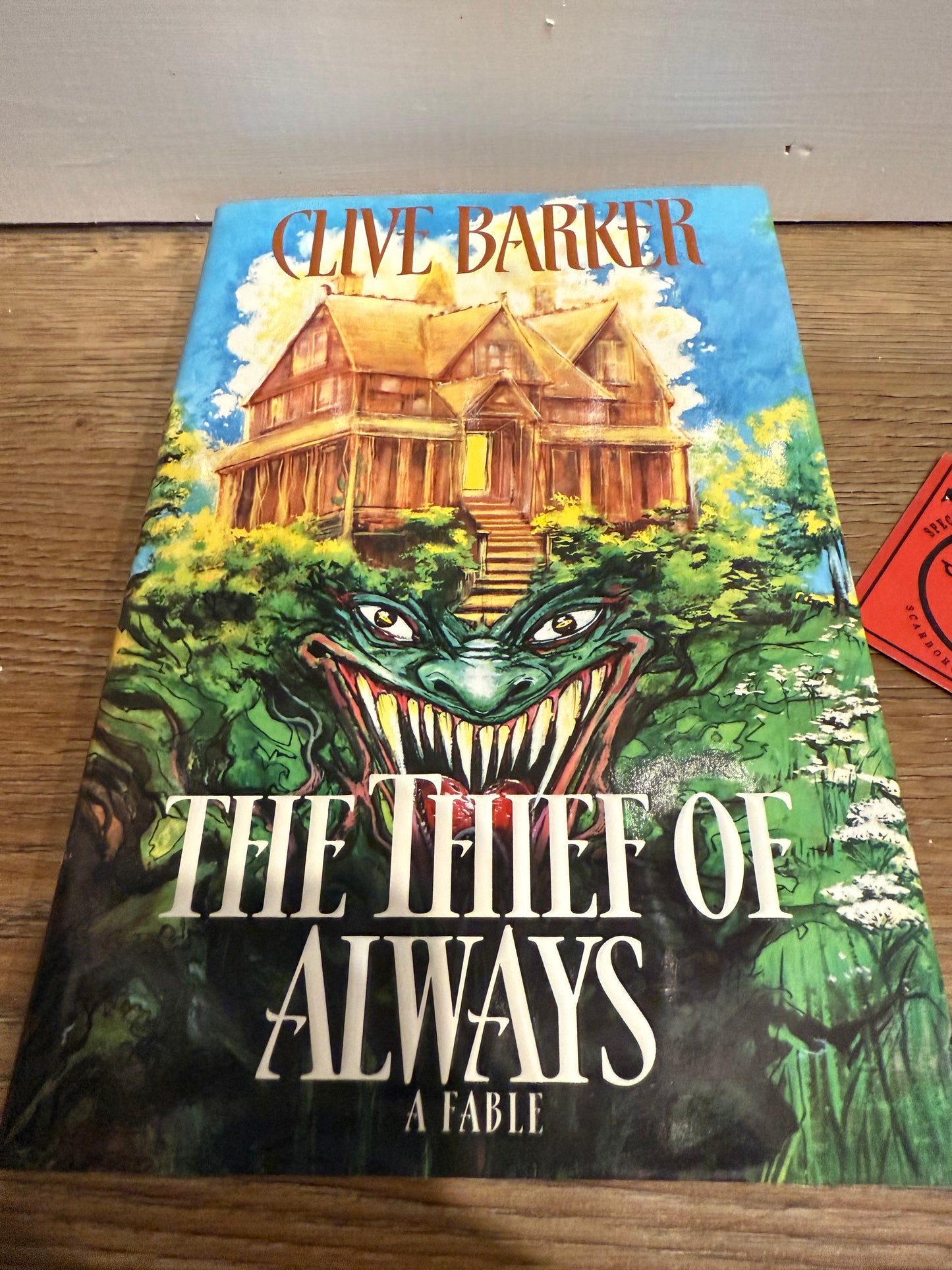 Clive Barker, The Thief of Always, First Edition, Signed/Dated, Harper Collins