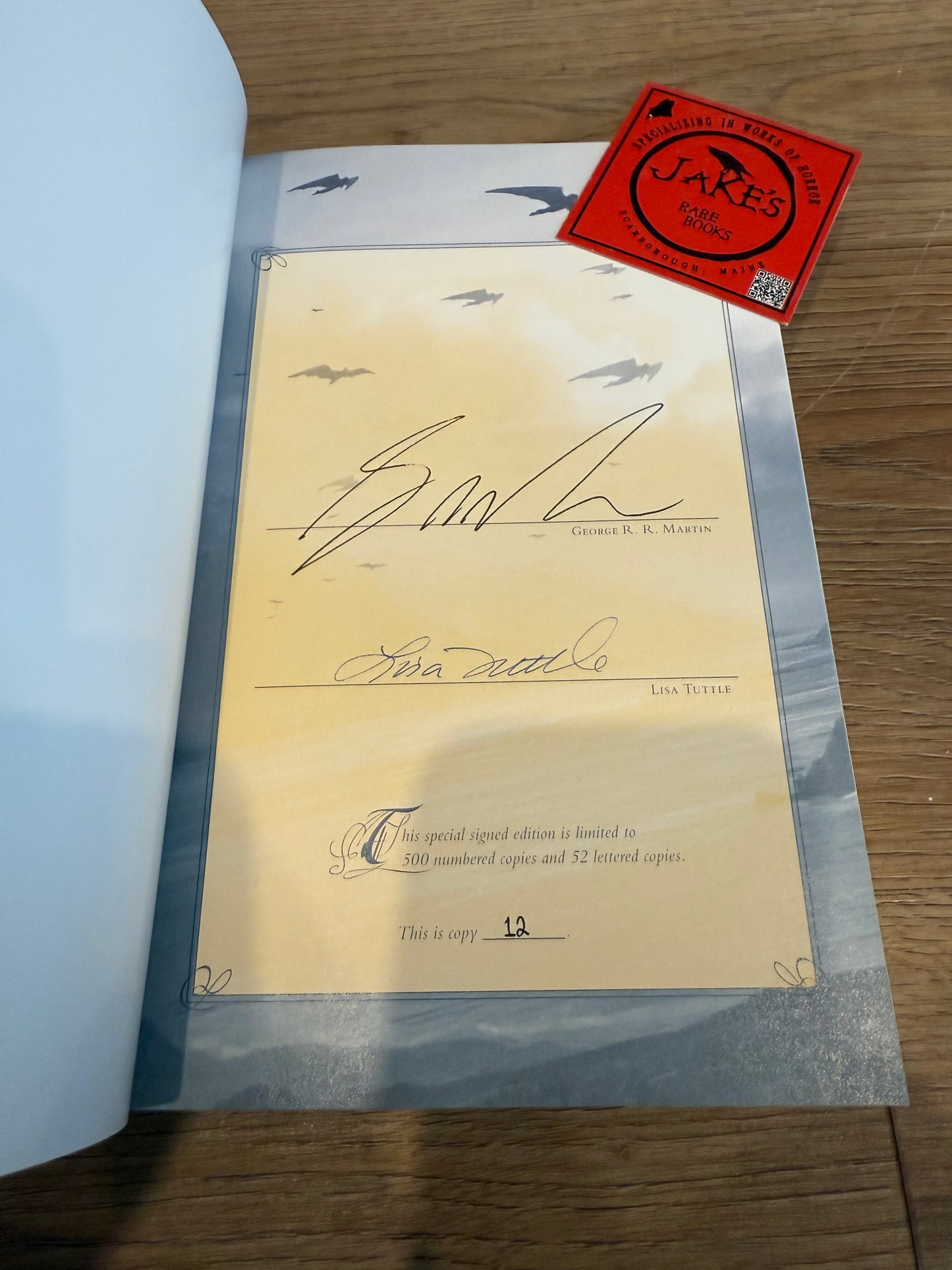 George R. R. Martin, Windhaven, Signed/Limited #12, Subterranean Press