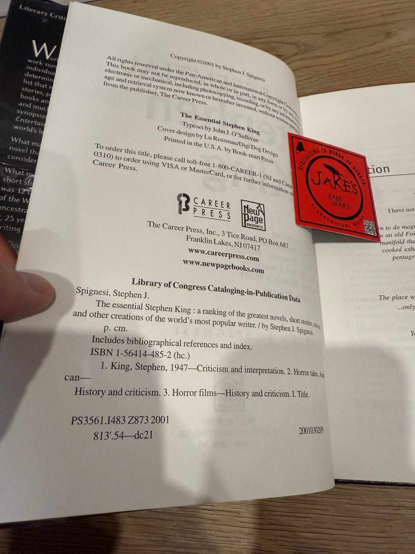 The Essential Stephen King, First Trade Edition