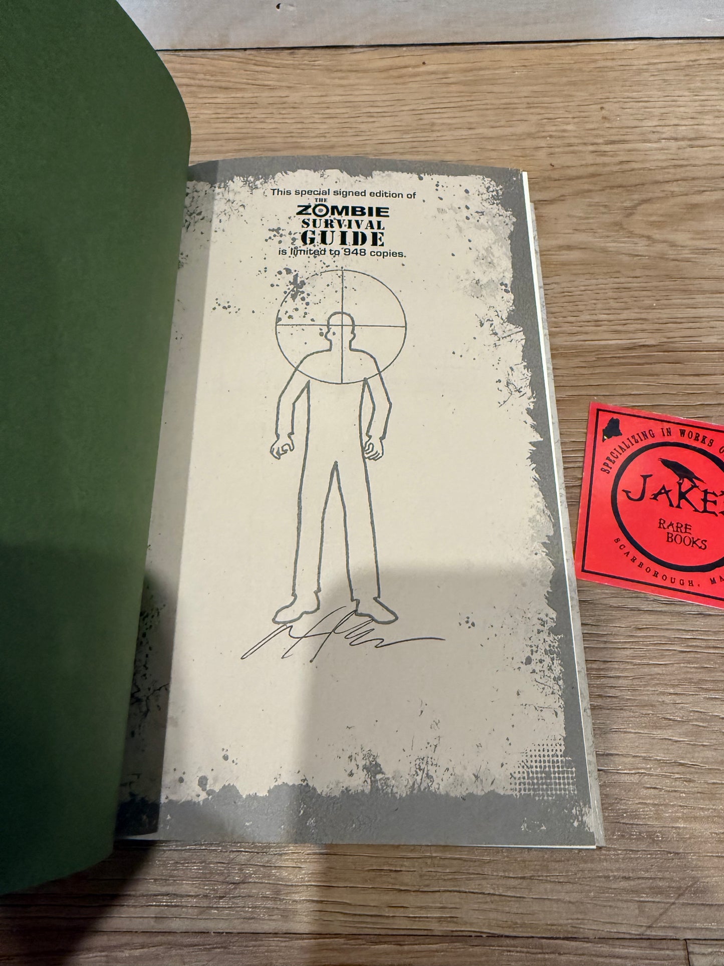 Max Brooks, World War Z, Signed/Limited #149 & Zombie Survival Guide Combo, Cemetery Dance