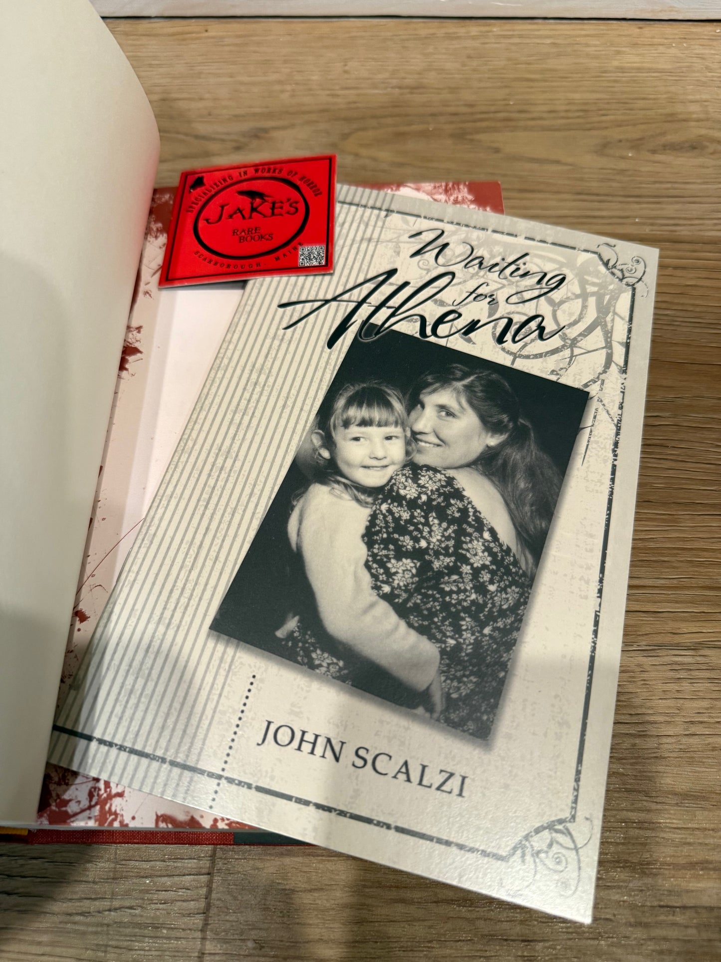 John Scalzi, Your Hate Mail Will Be Graded, Signed/Limited #12, Subterranean Press. PLUS Waiting for Athena Chapbook