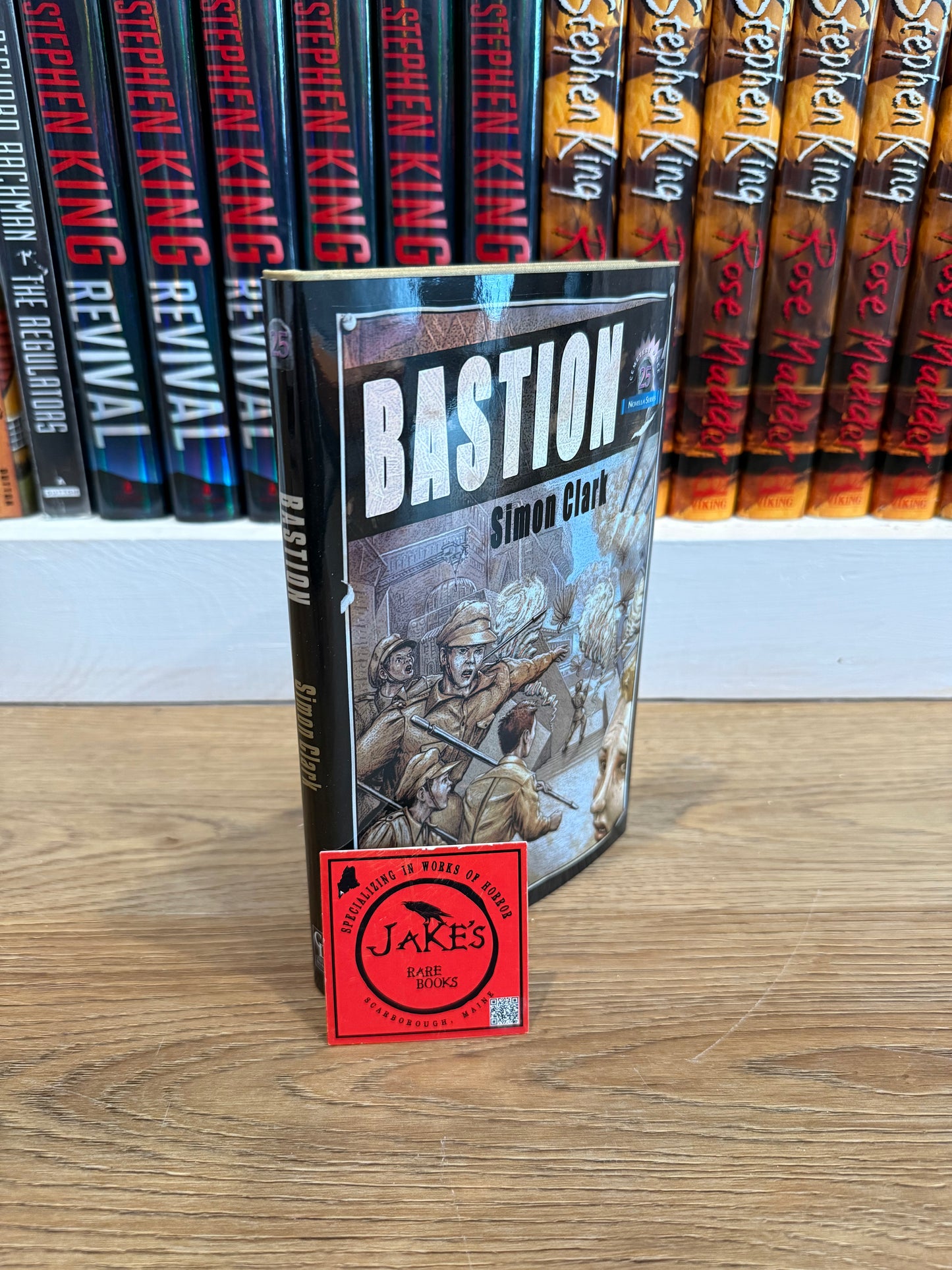 Simon Clark, Bastion, Signed/Limited #300, Cemetery Dance