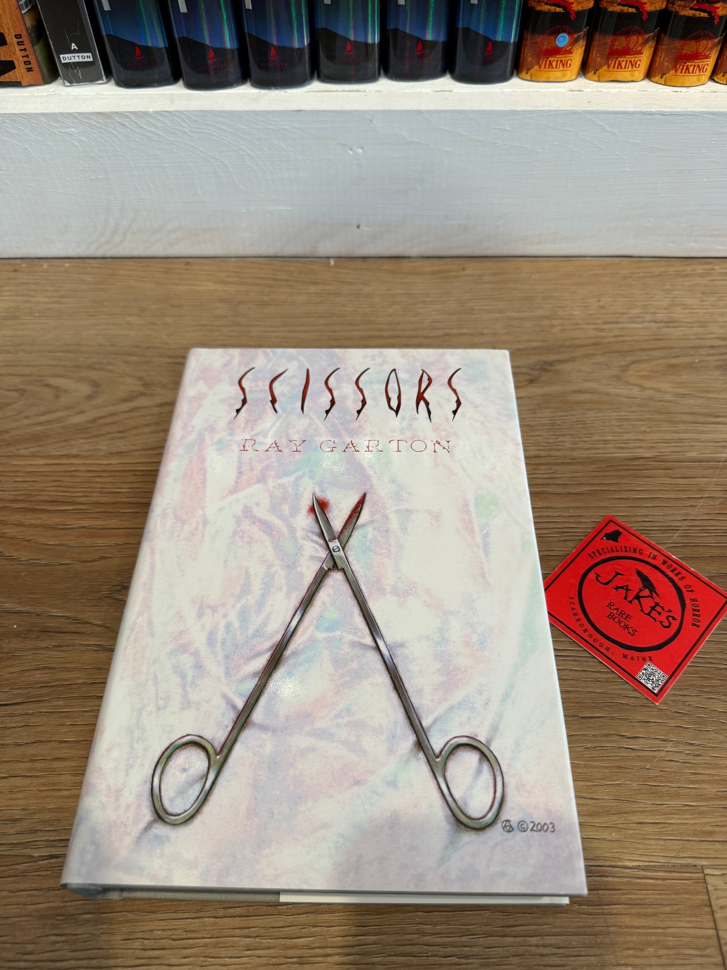 Ray Garton, Scissors, Signed/Limited #34, Cemetery Dance
