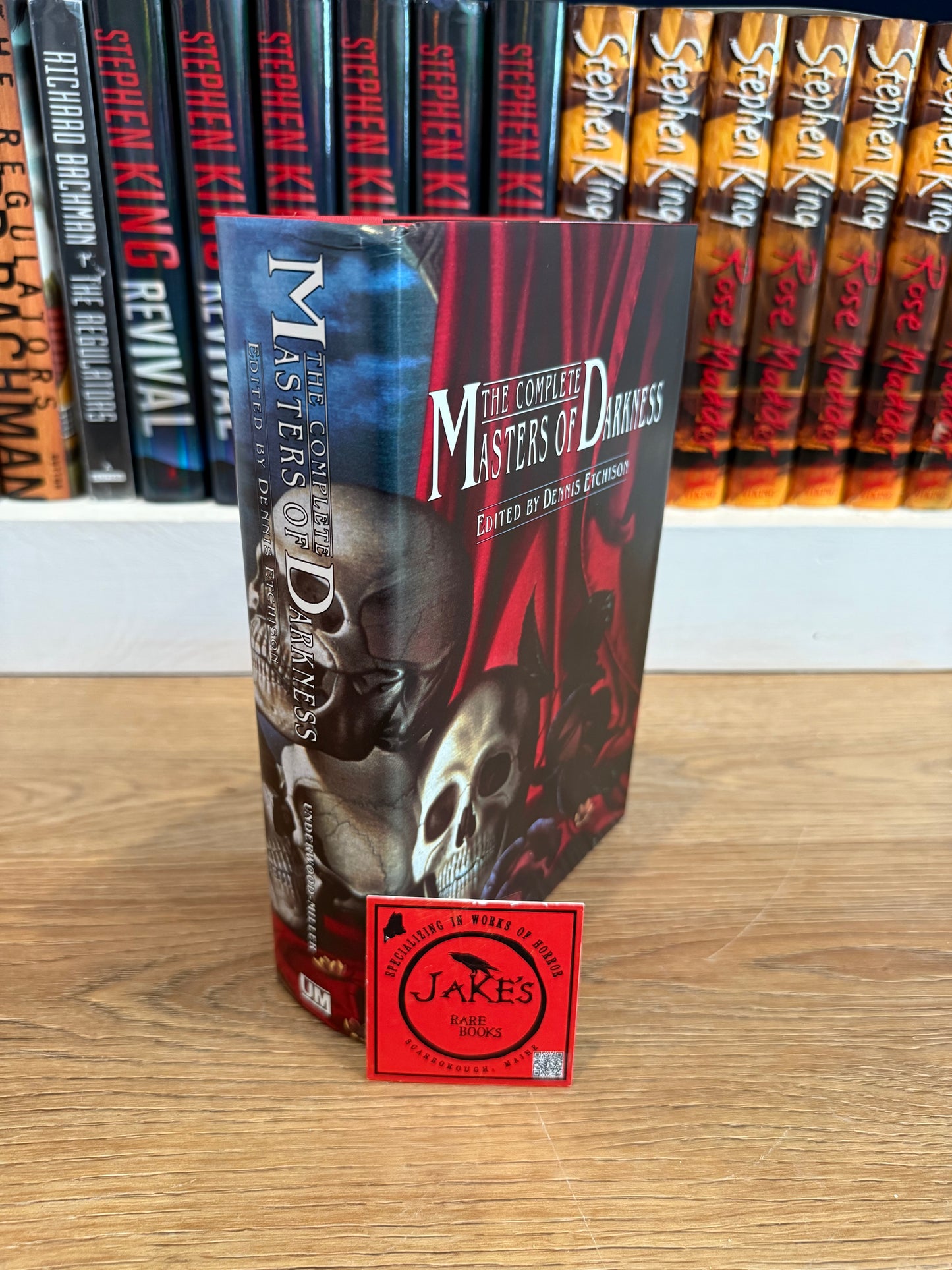 The Complete Masters of Darkness, First Trade Edition, Edited by Dennis Etichson, Underwood-Miller