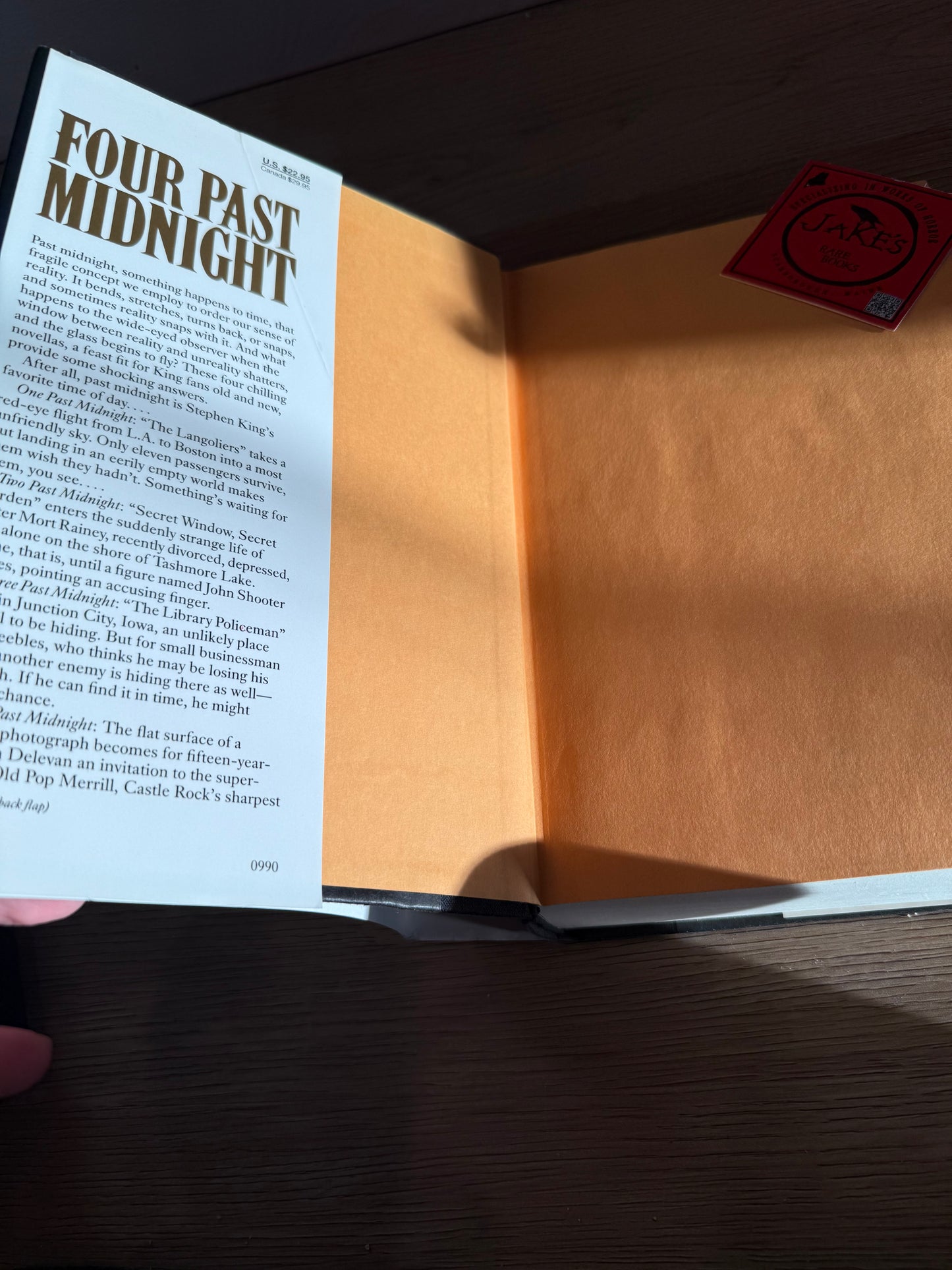 Stephen King, Four Past Midnight, First Edition