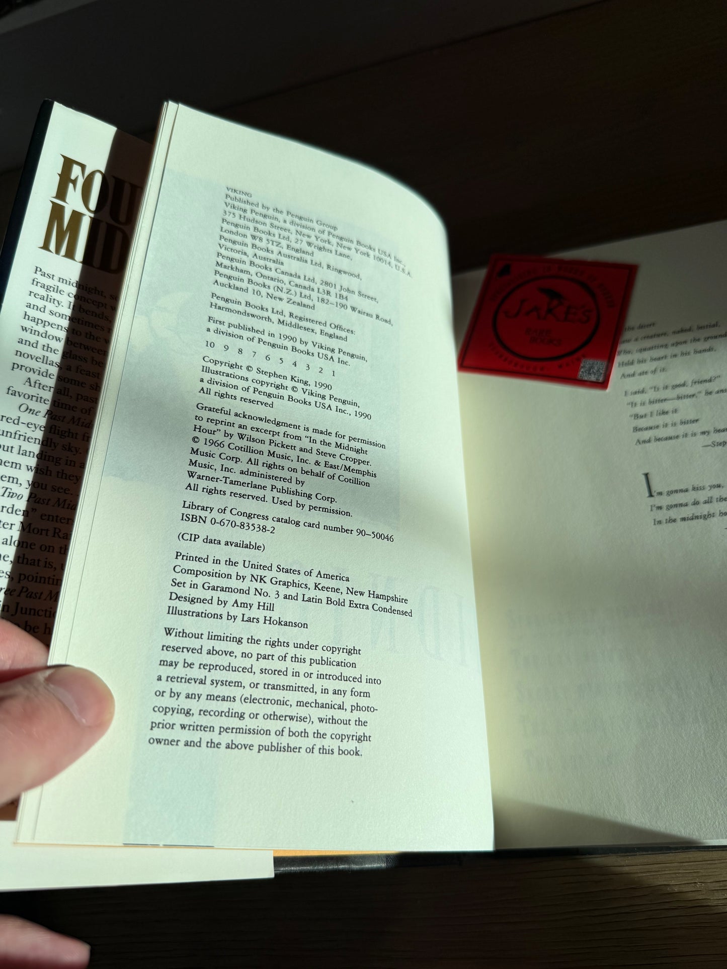 Stephen King, Four Past Midnight, First Edition