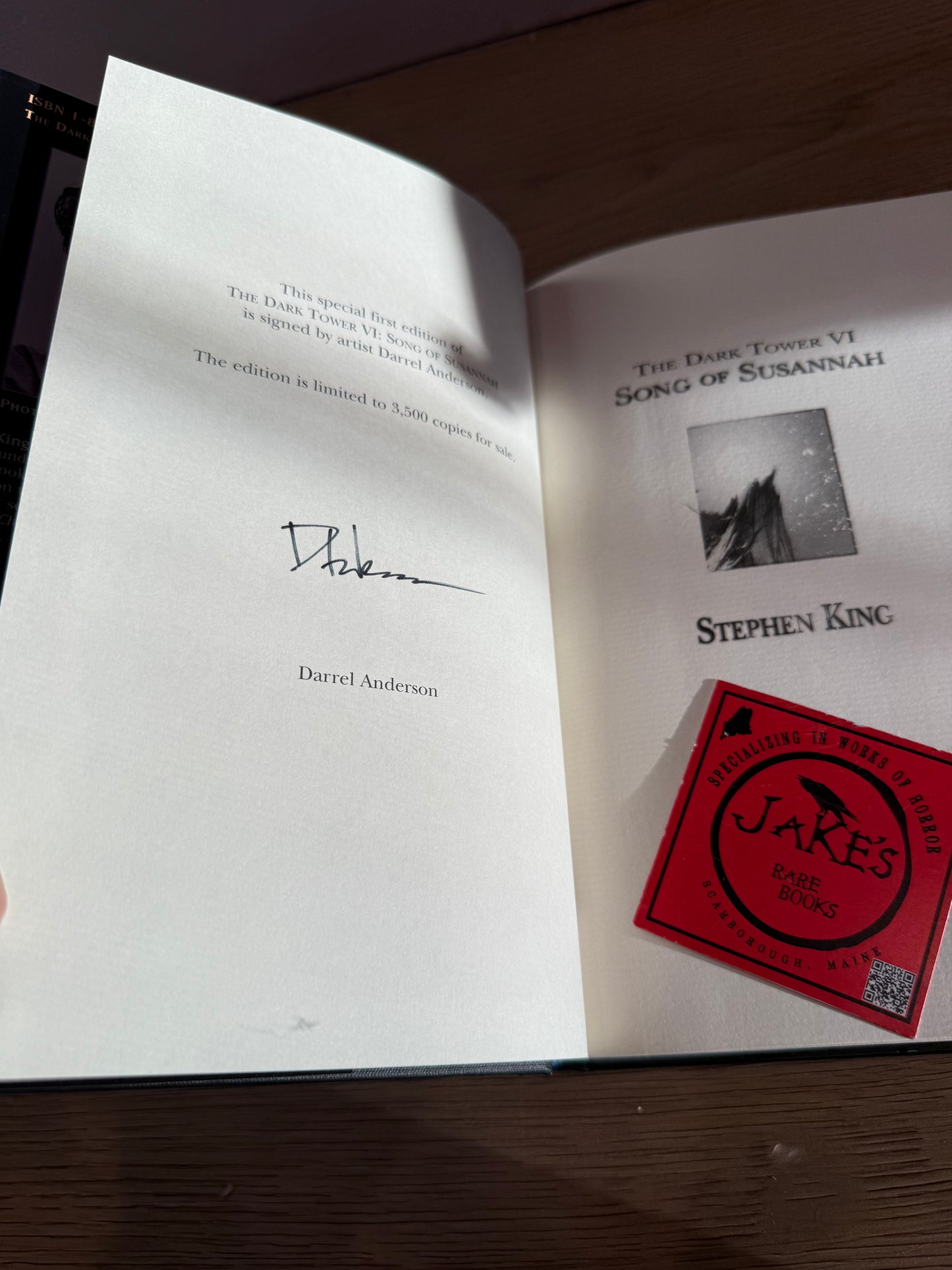 Stephen King, Song of Susannah, Artist Edition, Grant Publishing