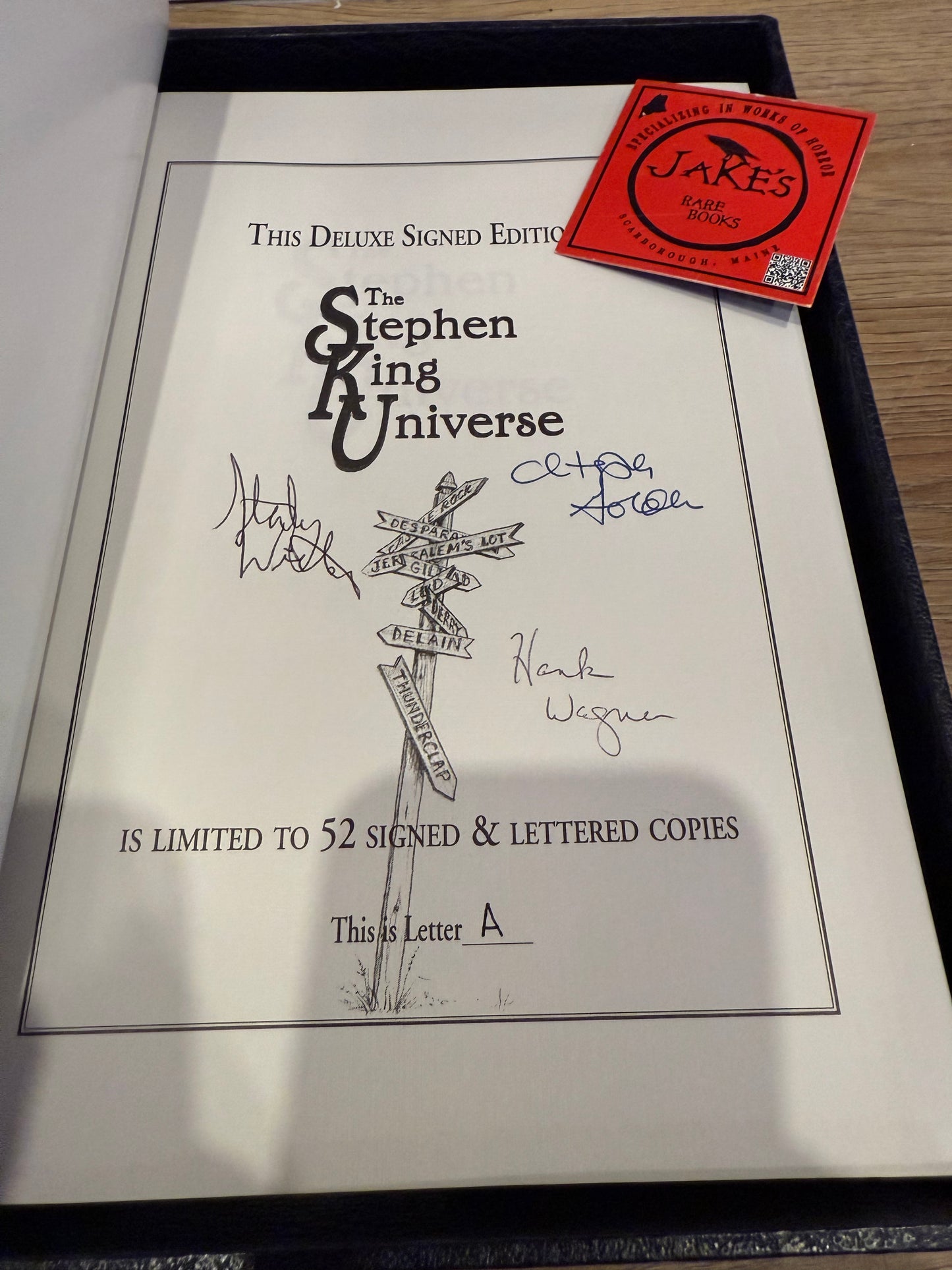 Stephen King Universe, LETTER A, Cemetery Dance