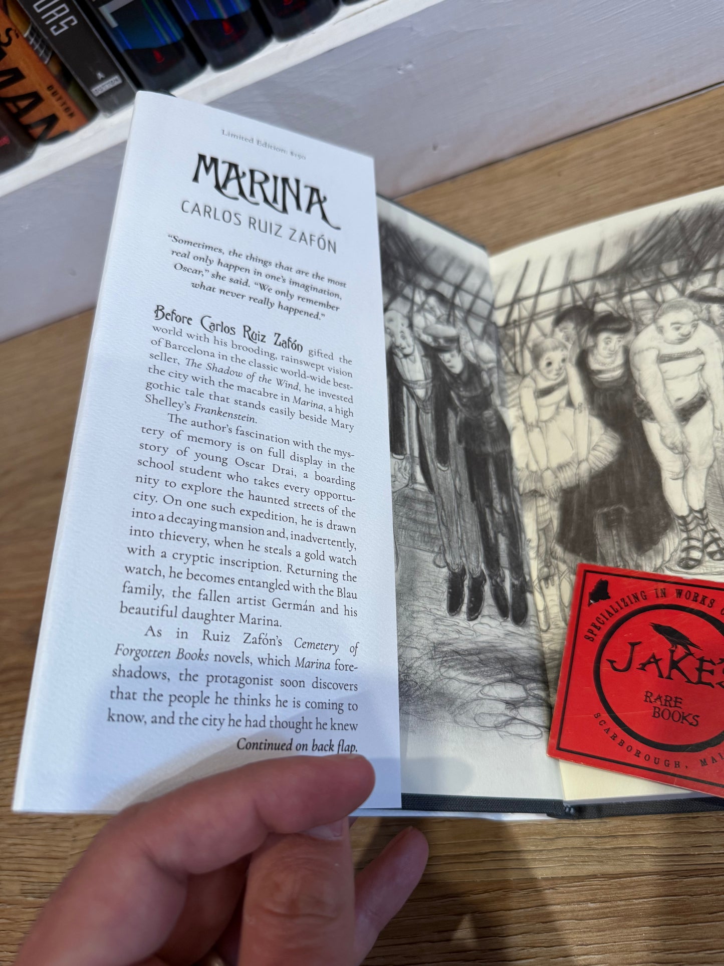 Carlos Ruiz Zafon, Marina Signed/Limited #12, Subterranean Press