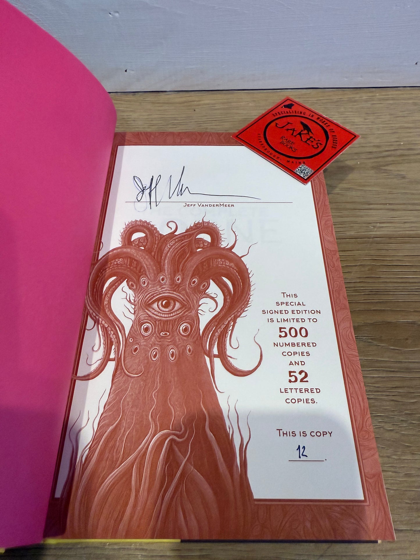 Jeff VanderMeer, The Complete Borne, Signed/Limited #12, Subterranean Press