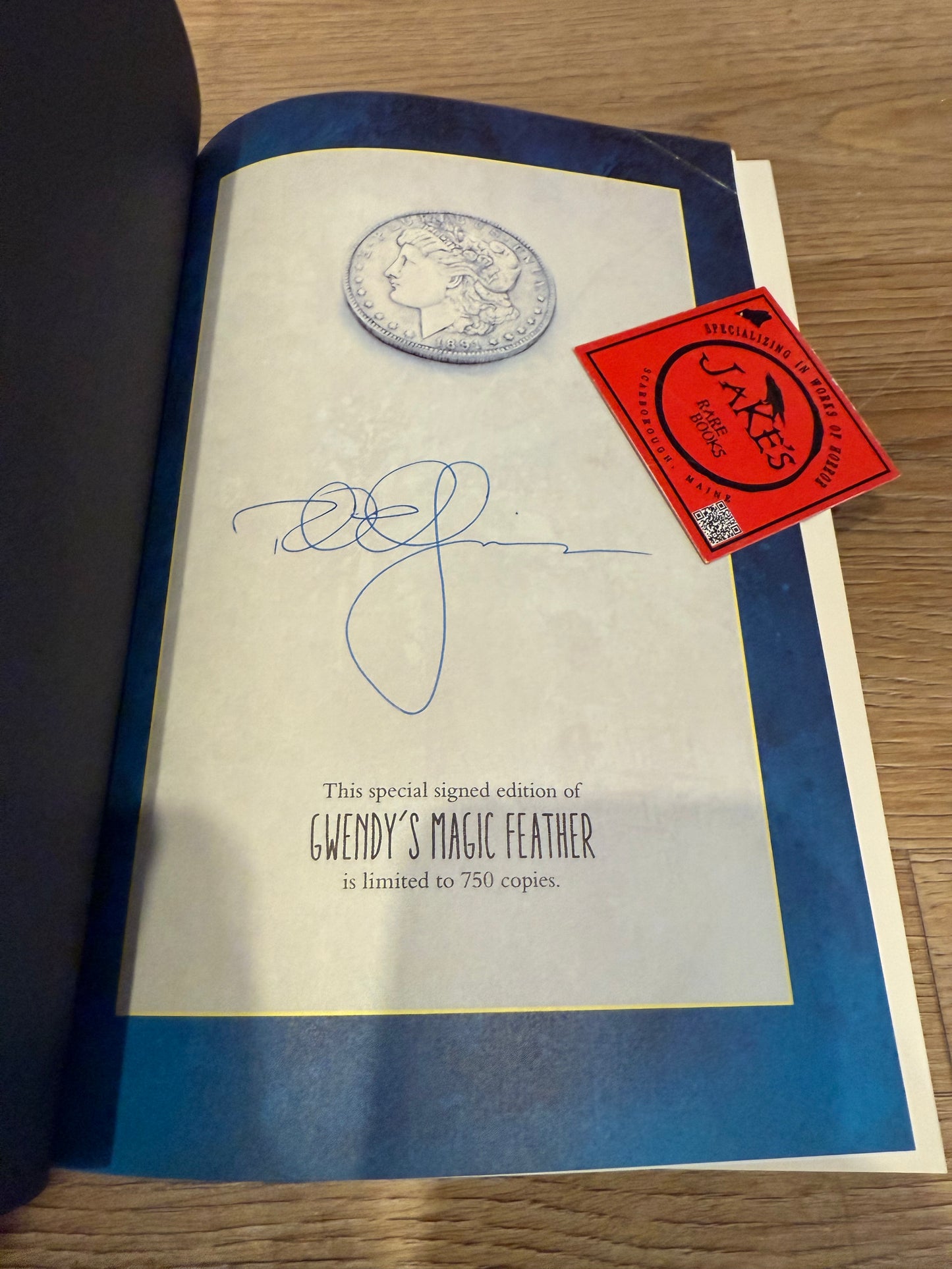 Richard Chizmar, Gwendy’s Magic Feather, Signed/Limited, Cemetery Dance