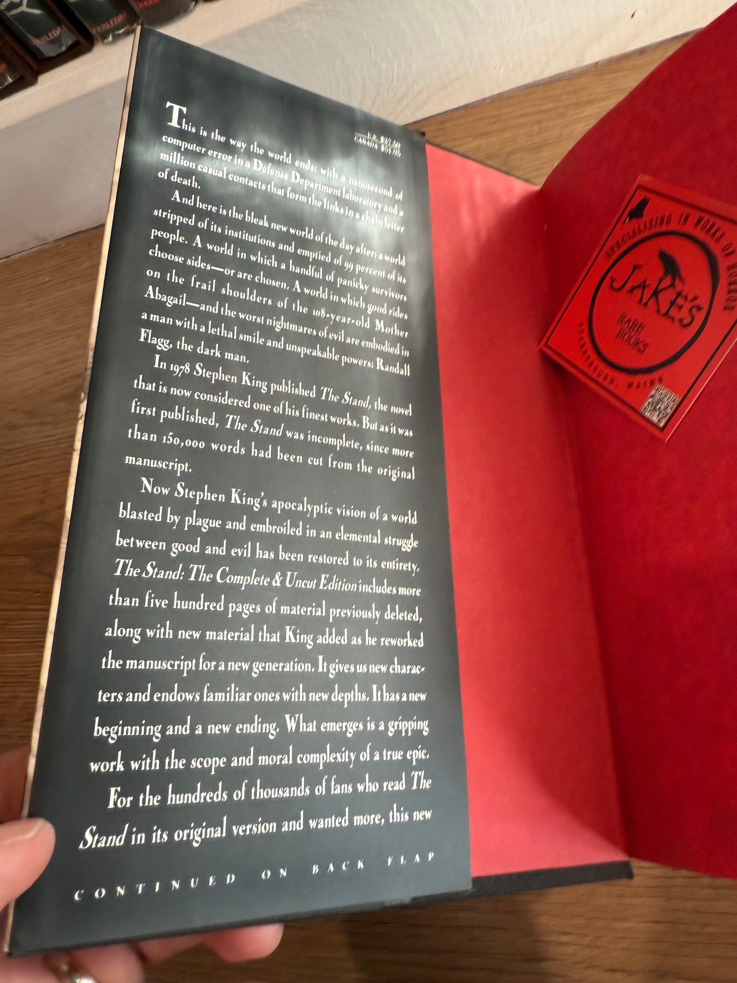 Stephen King, The Stand (Holdorf Cover), Doubleday