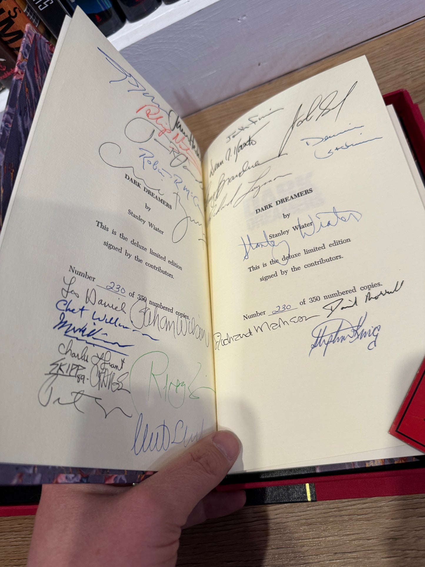 Stephen King, Dark Dreamers, Signed/Limited #230, Underwood-Miller Publishing