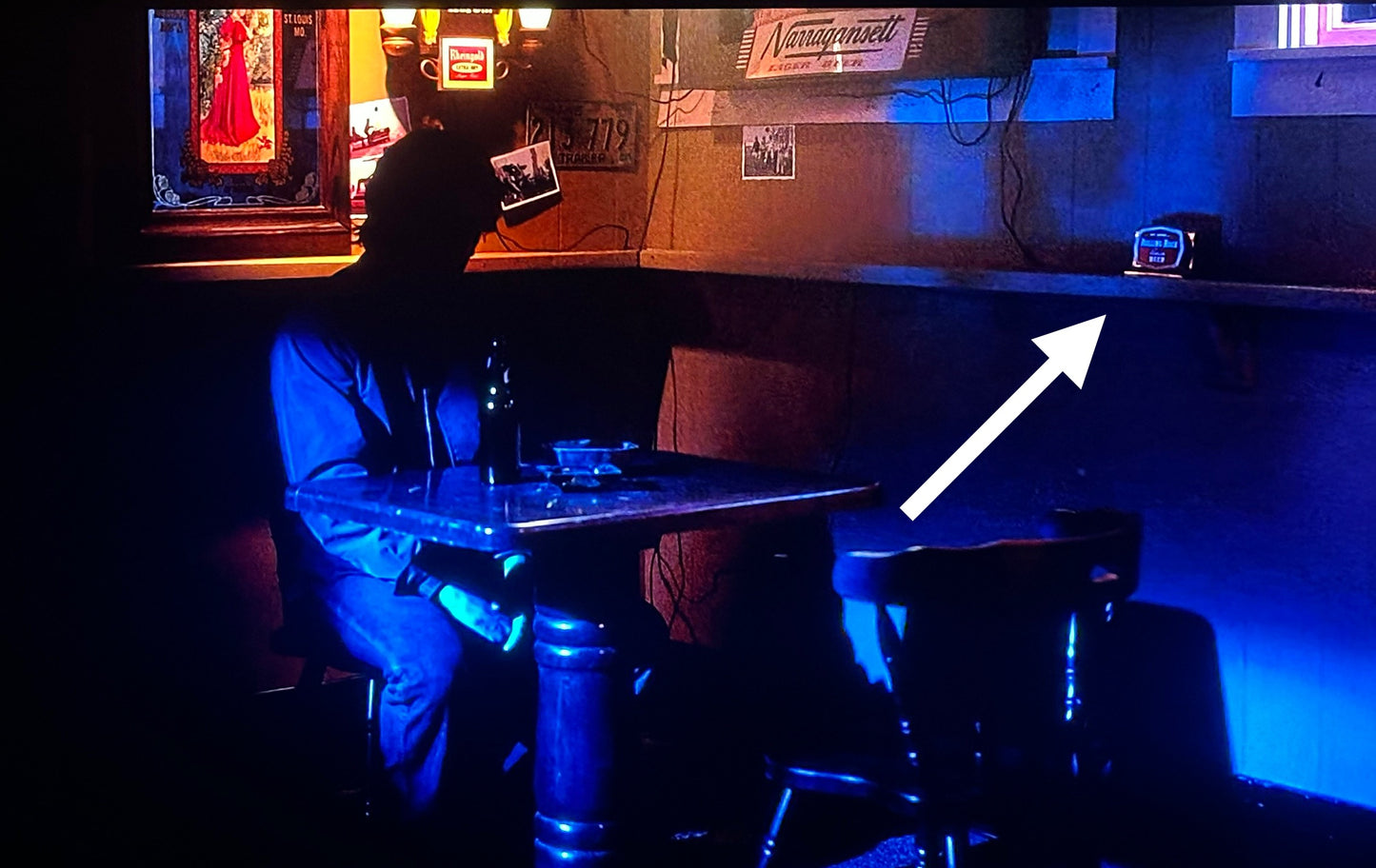 Stephen King, Salem’s Lot, Screen Used Vintage Rolling Rock Beer Signs, Lot of 4