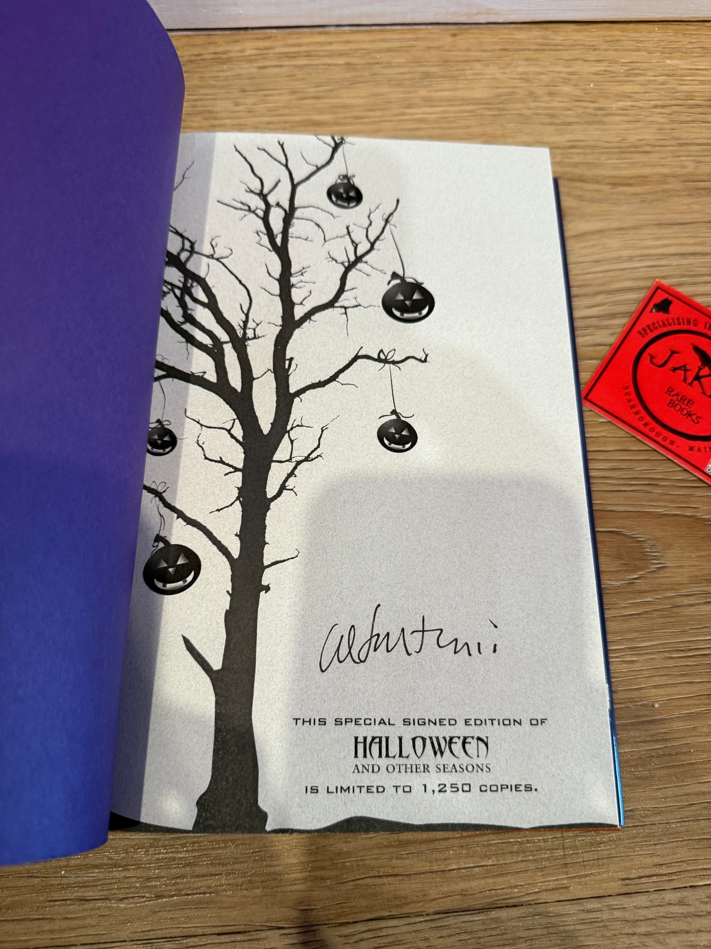 Al Sorrentino, Halloween and Other Seasons, Signed/Limited, Cemetery Dance