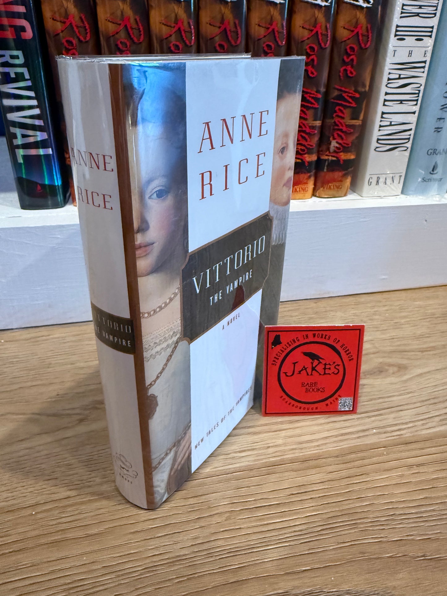 Anne Rice, Vittorio the Vampire, Signed First Edition