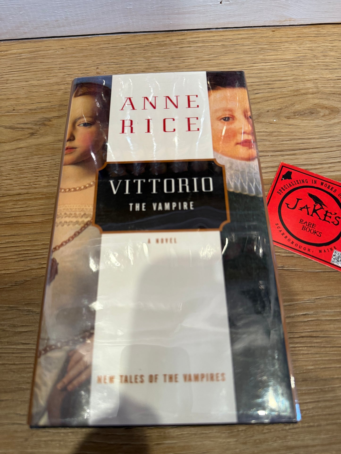 Anne Rice, Vittorio the Vampire, Signed First Edition