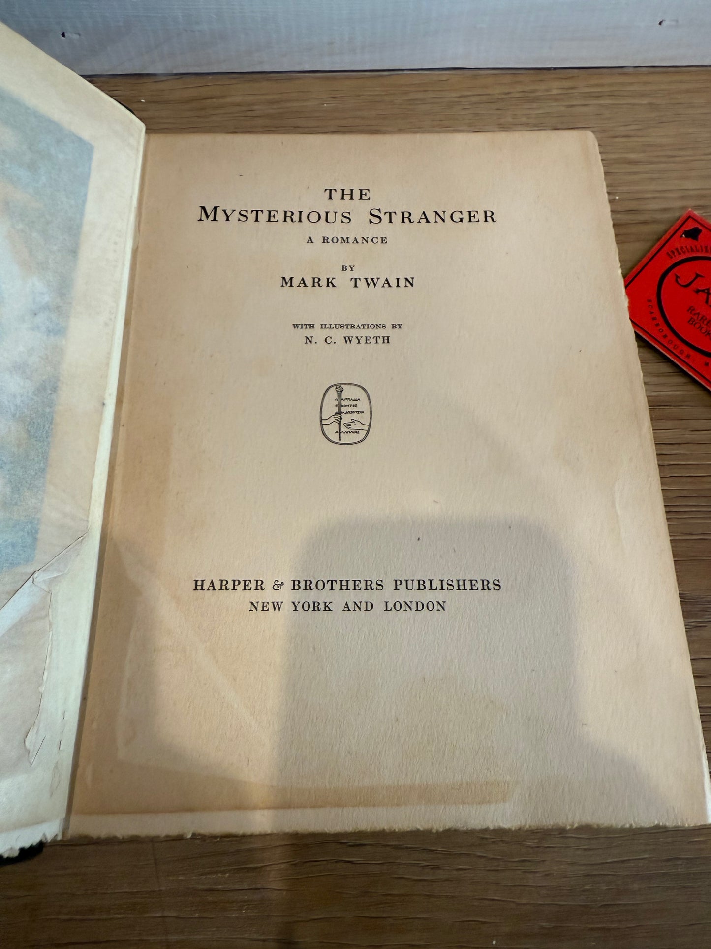 Mark Twain, The Mysterious Stranger, True First Edition
