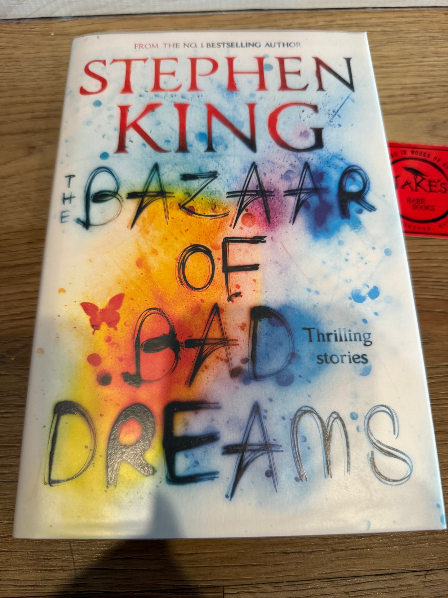 Stephen King, Bazaar of Bad Dreams, UK First Edition