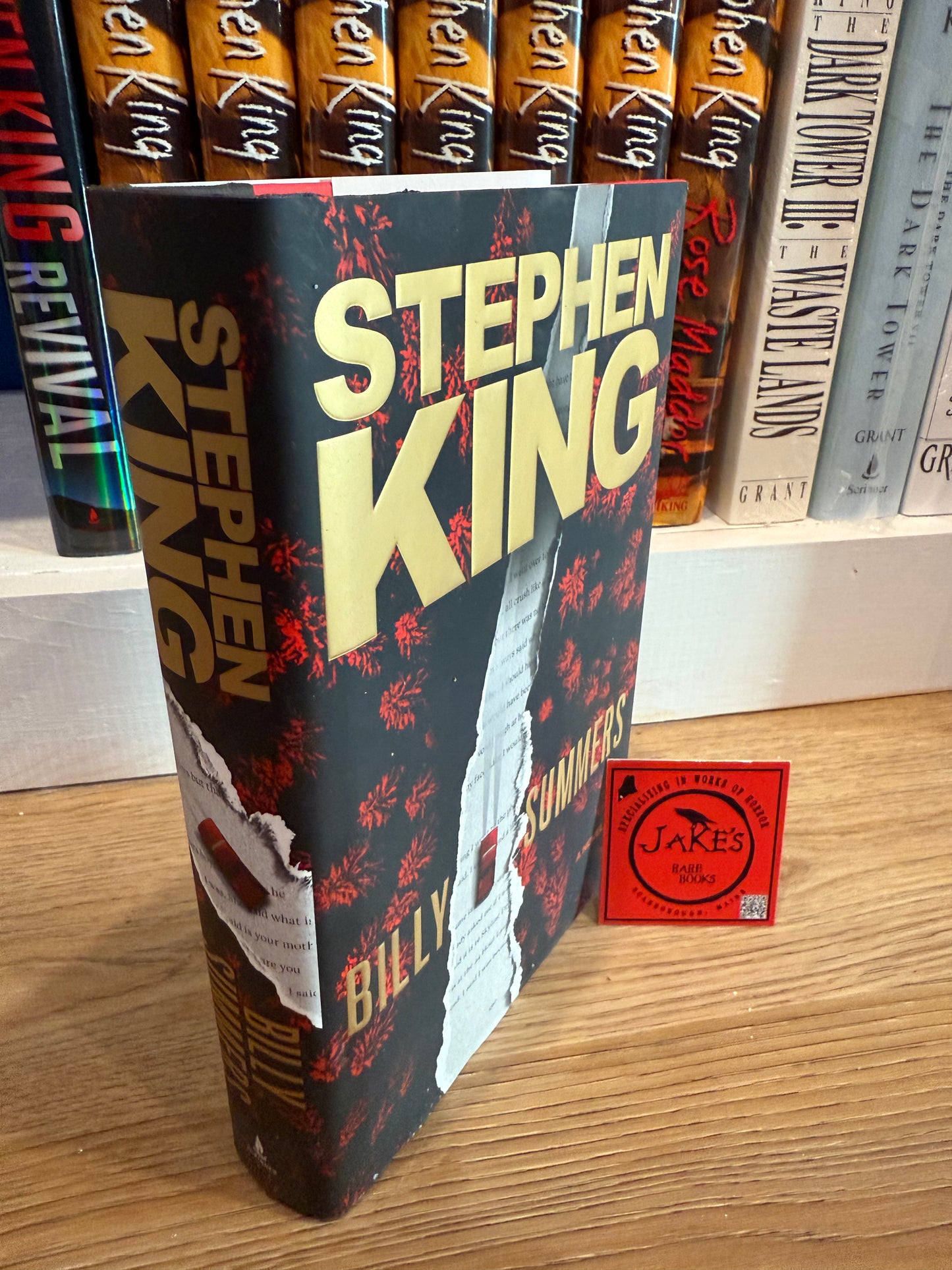 Stephen King, Billy Summers, First Edition