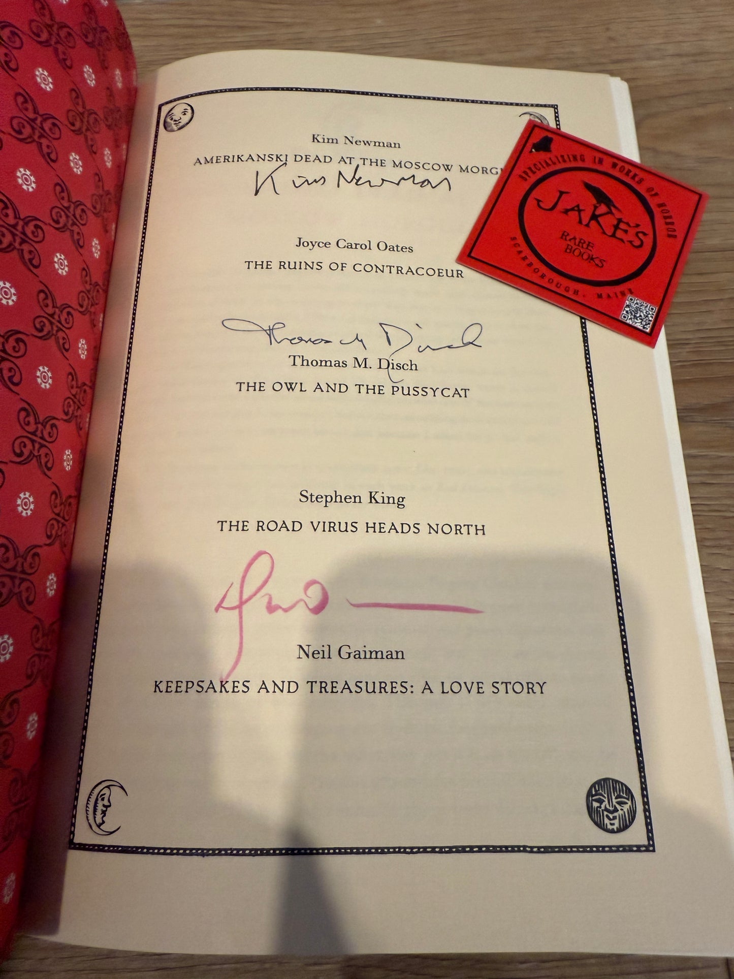 999, Cemetery Dance, Numbered Edition, SIGNED by many authors!