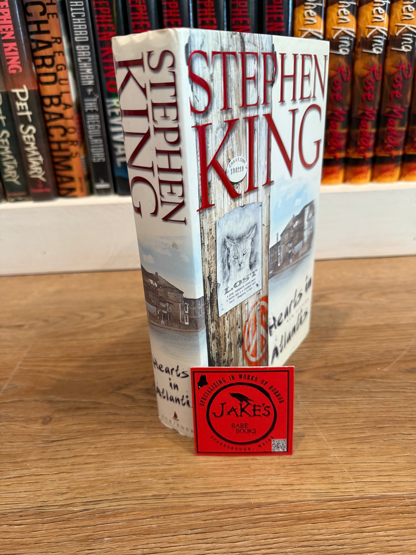 Stephen King, Hearts in Atlantis, first edition