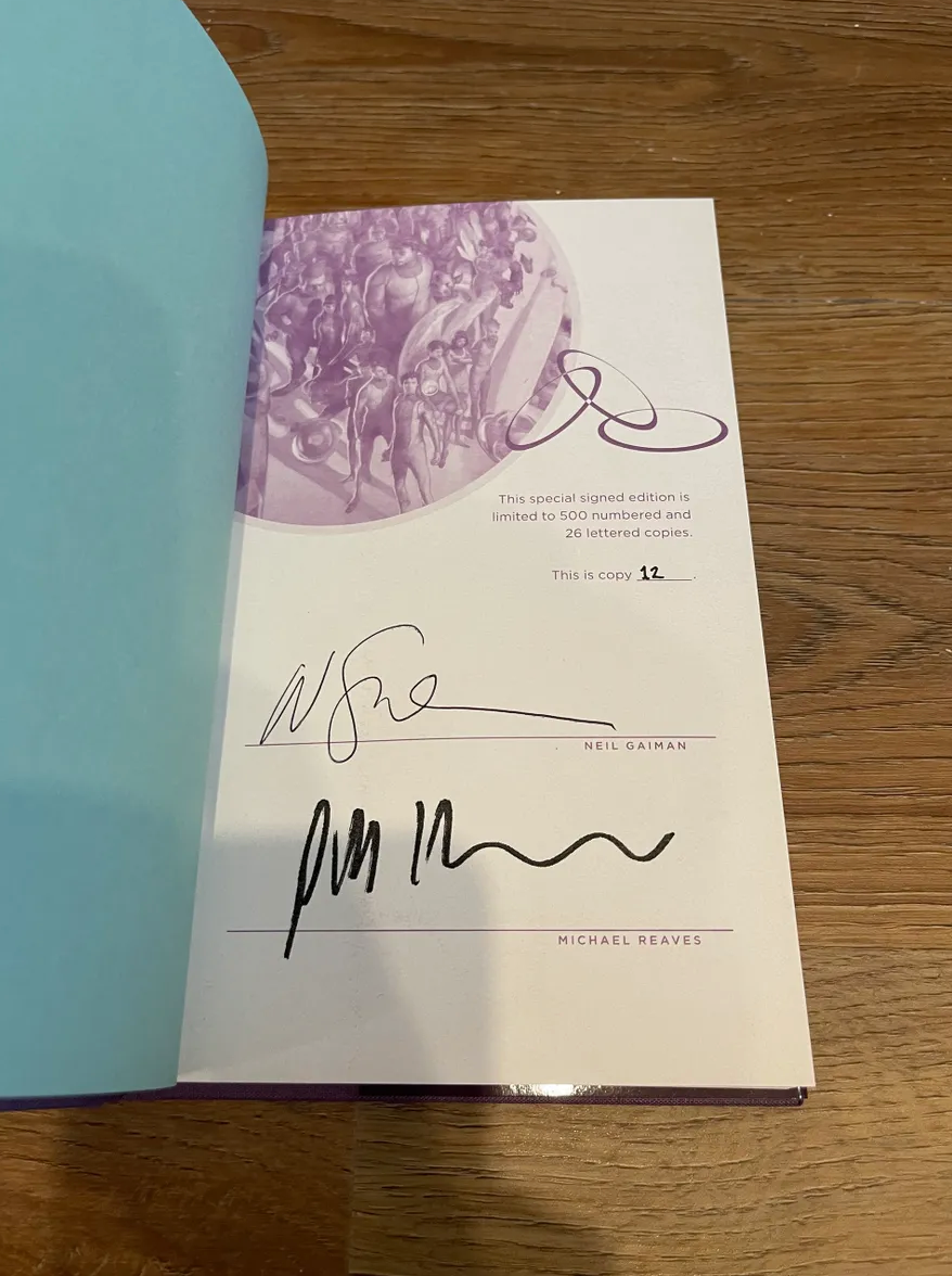 Neil Gaiman, Interworld, Subterranean Press, Signed/Limited #12