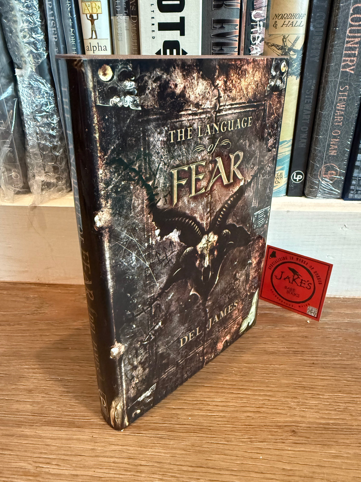 Del James, The Language of Fear, Signed Limited Edition, Cemetery Dance