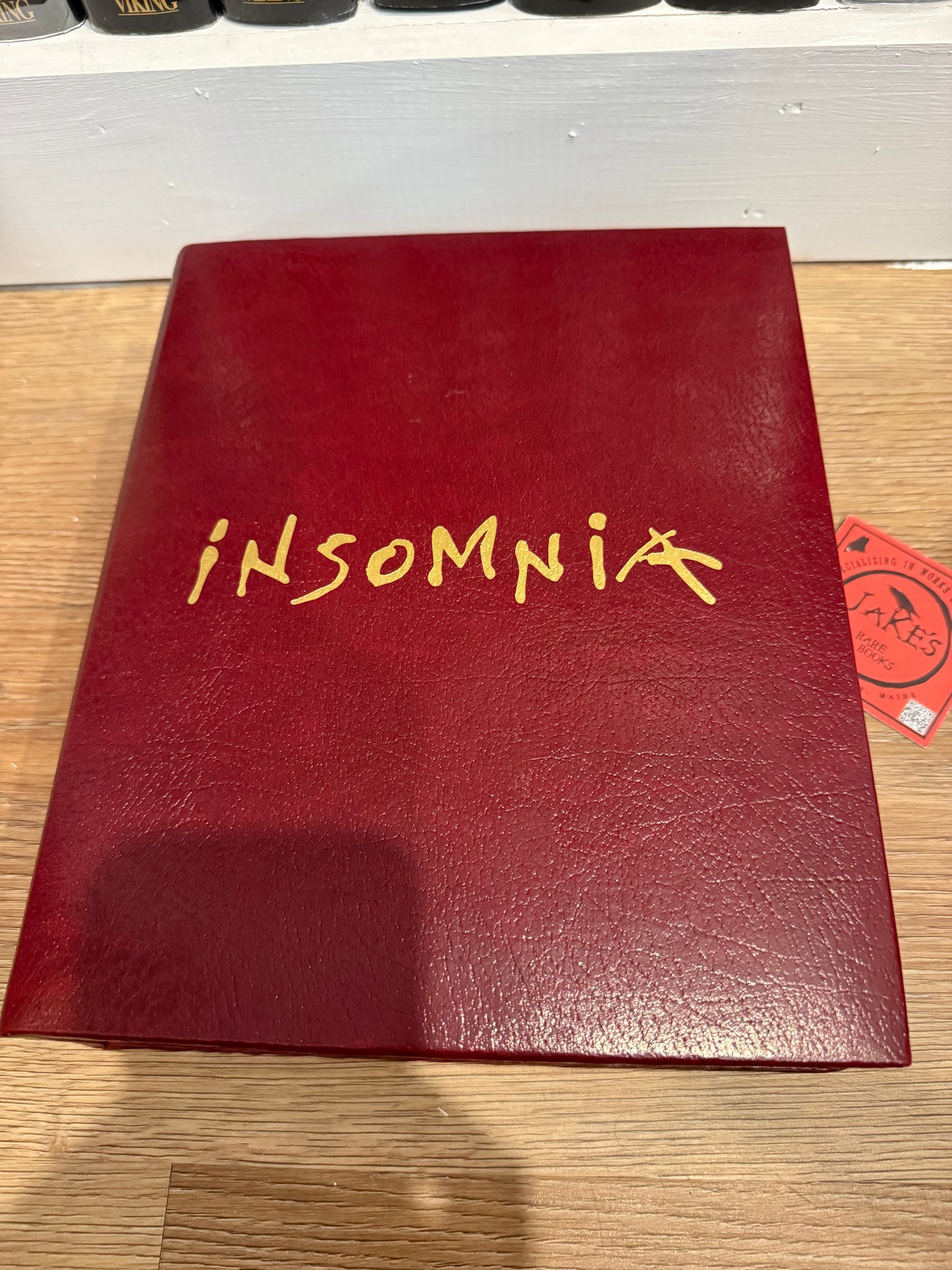 Stephen King, Insomnia, Signed/Limited #526, Ziesing Publishing