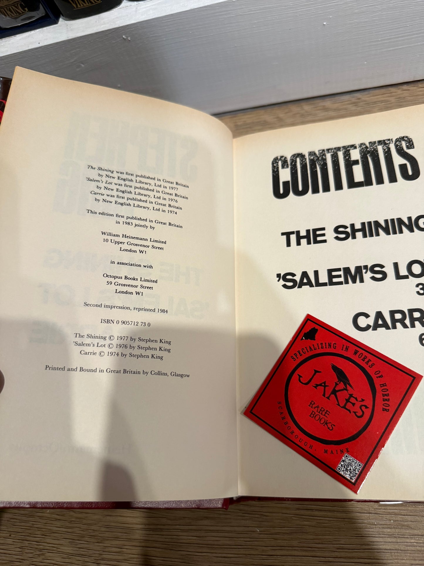 Stephen King, UK Omnibus, Little Brown