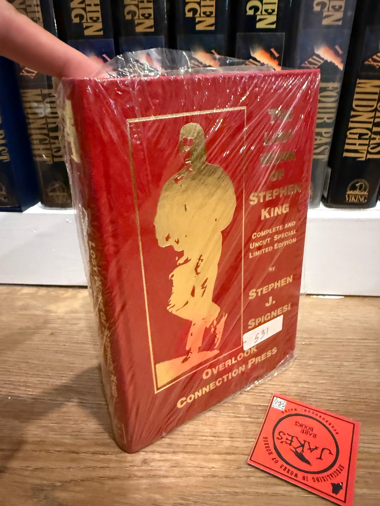 The Lost Work of Stephen King, Signed/Limited #531, Overlook Connection