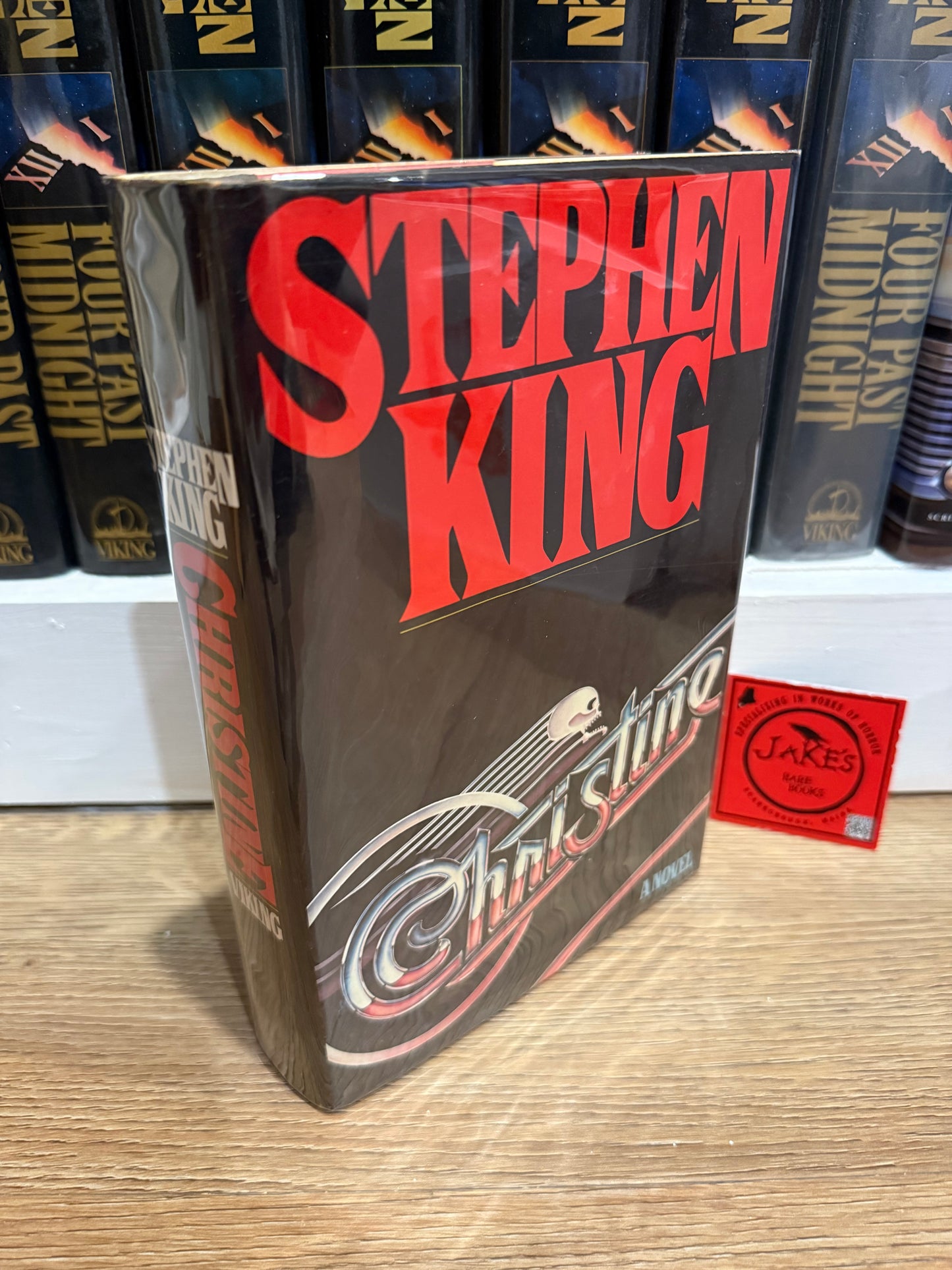Stephen King, Christine First Edition, Inscribed, Viking