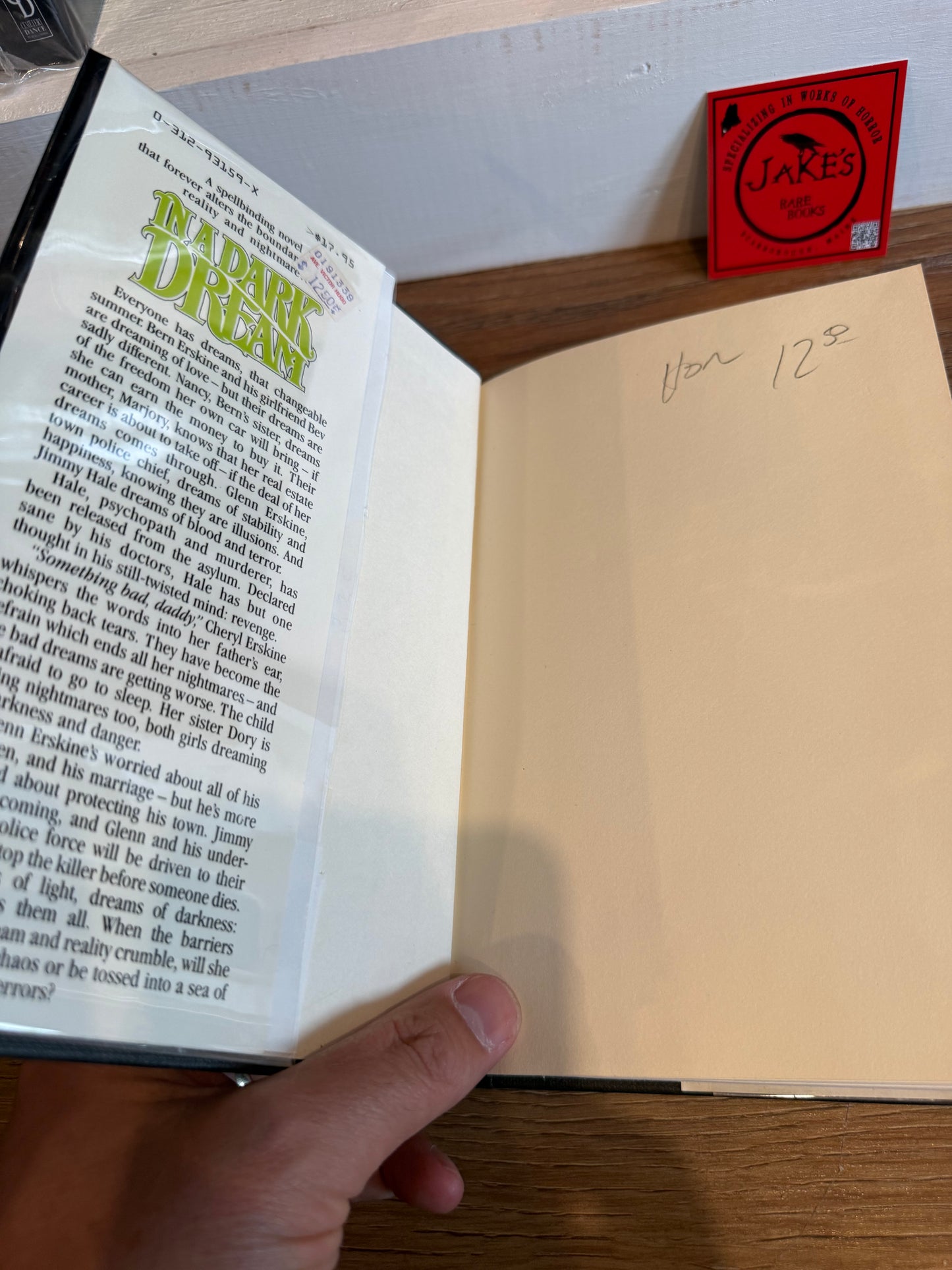 Charles L. Grant, In a Dark Dream, First Edition, Grant Publishing