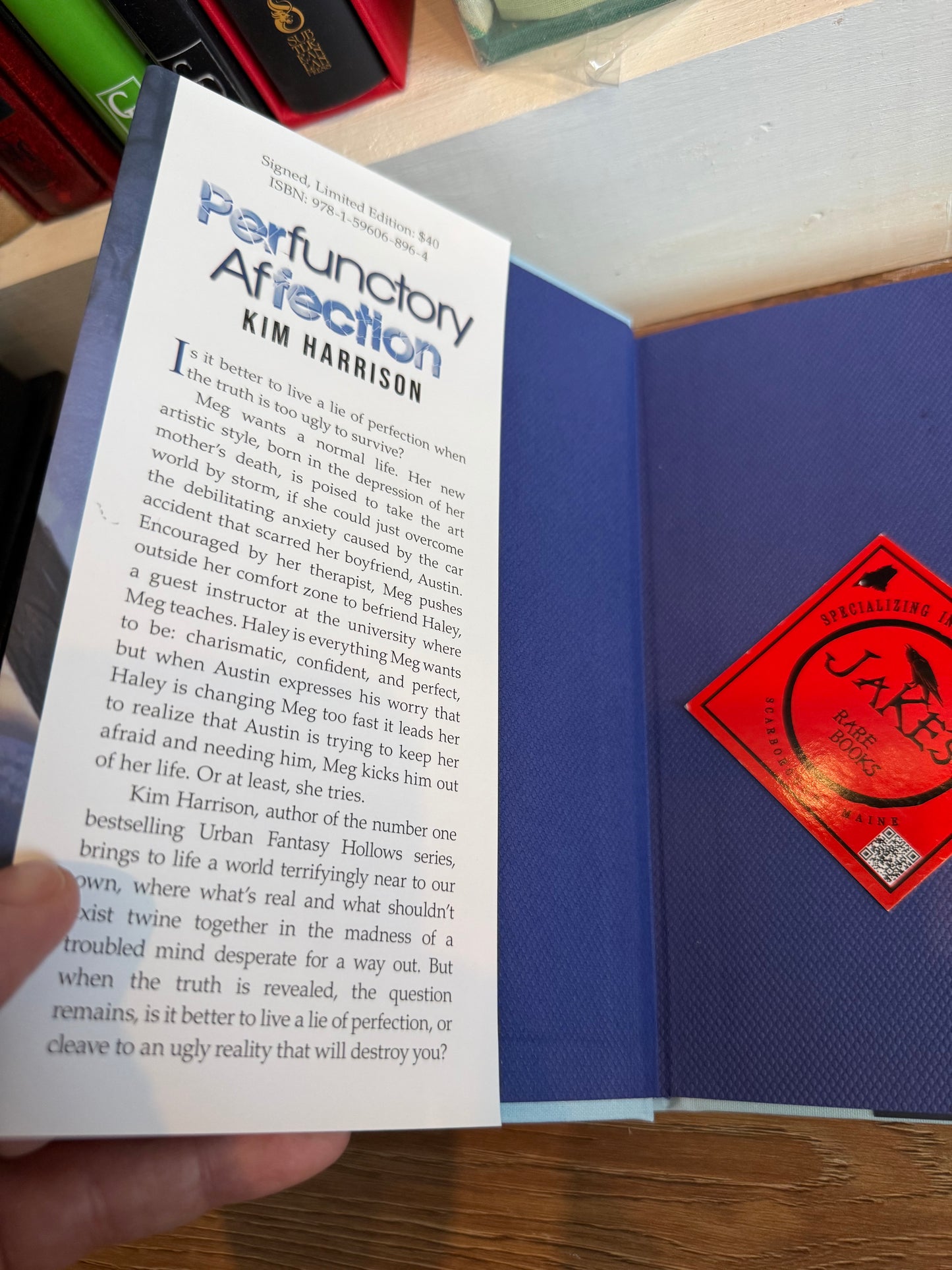 Kim Harrison, Perfunctory Affection, Signed/Limited #12, Subterranean Press