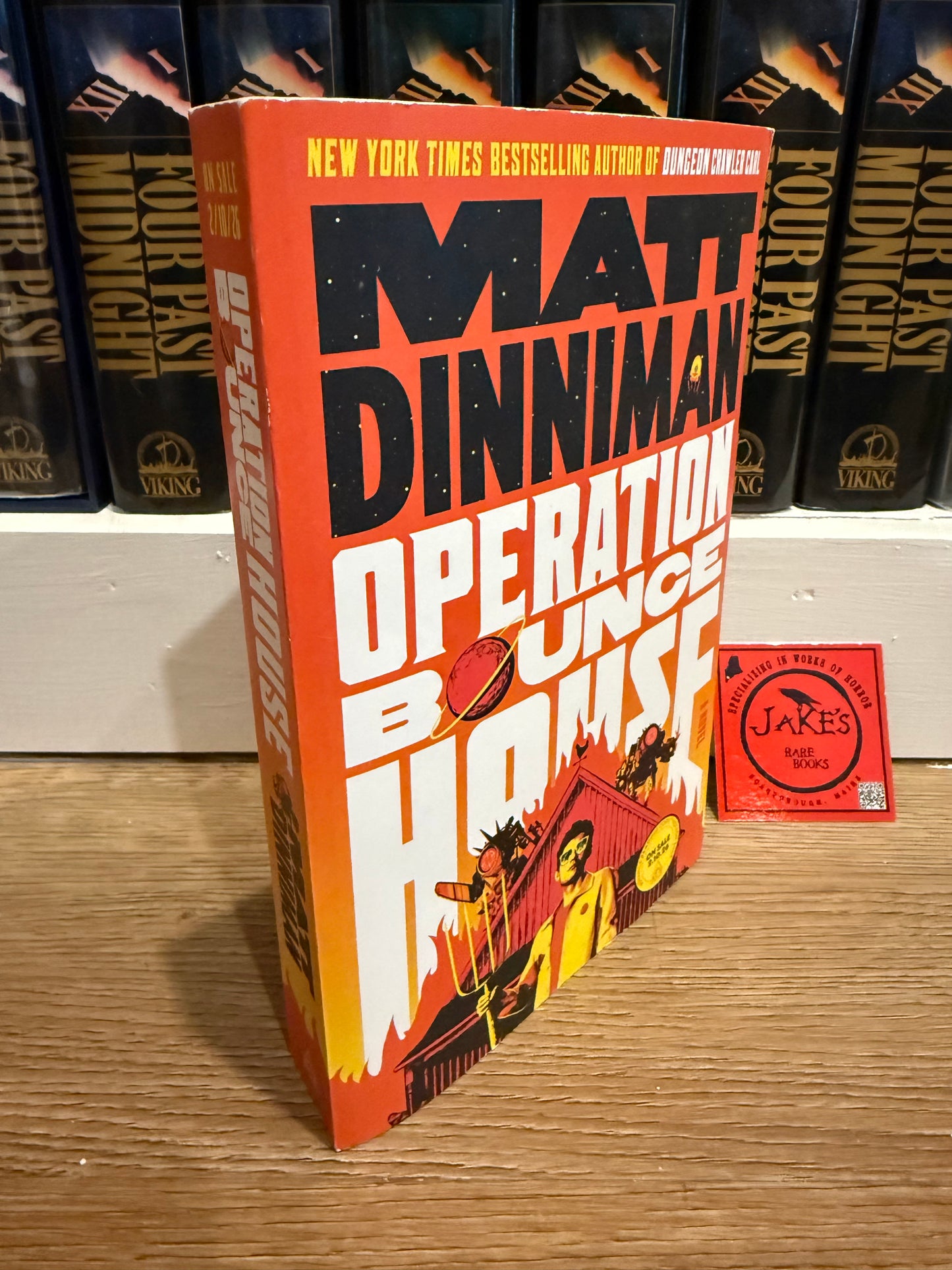 Matt Dinniman, Operation Bounce House, Uncorrected Proof/ARC, SIGNED, Ace Publishing