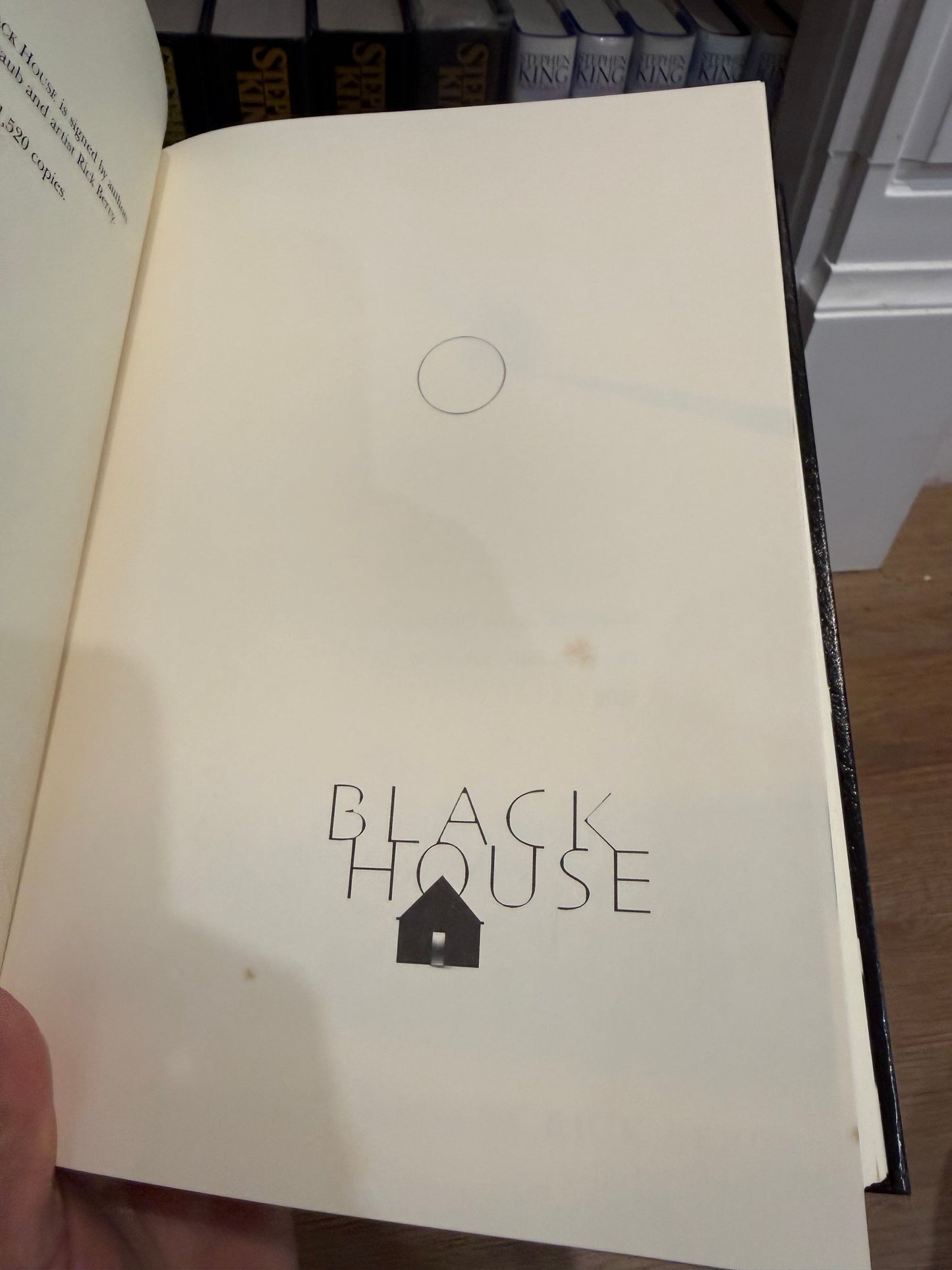 Stephen King, Black House, Signed/Limited #287, Grant Publishing
