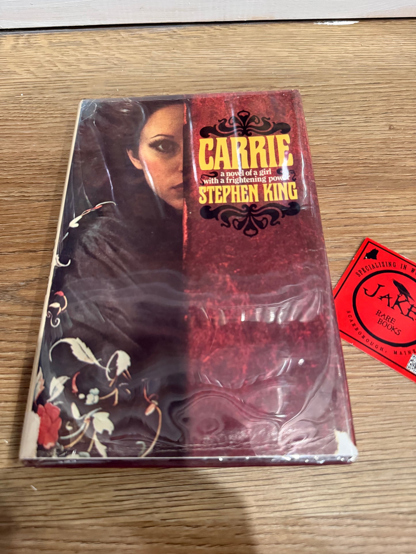 Stephen King, Carrie, First Edition, Doubleday Publishing