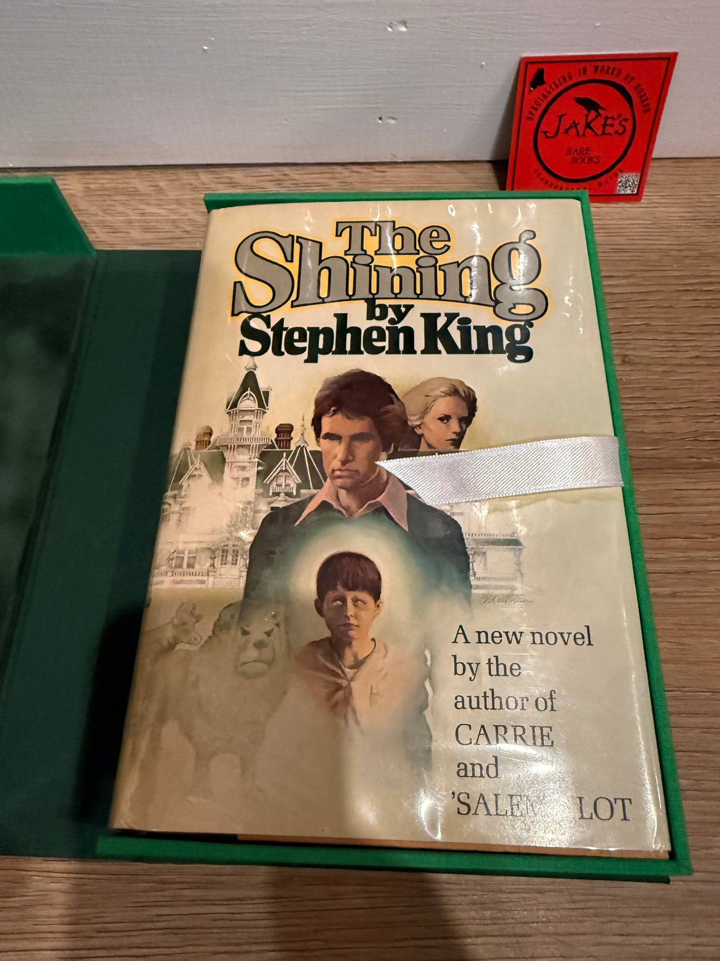 Stephen King, The Shining, First Edition INSCRIBED in 1979, Doubleday Publishing