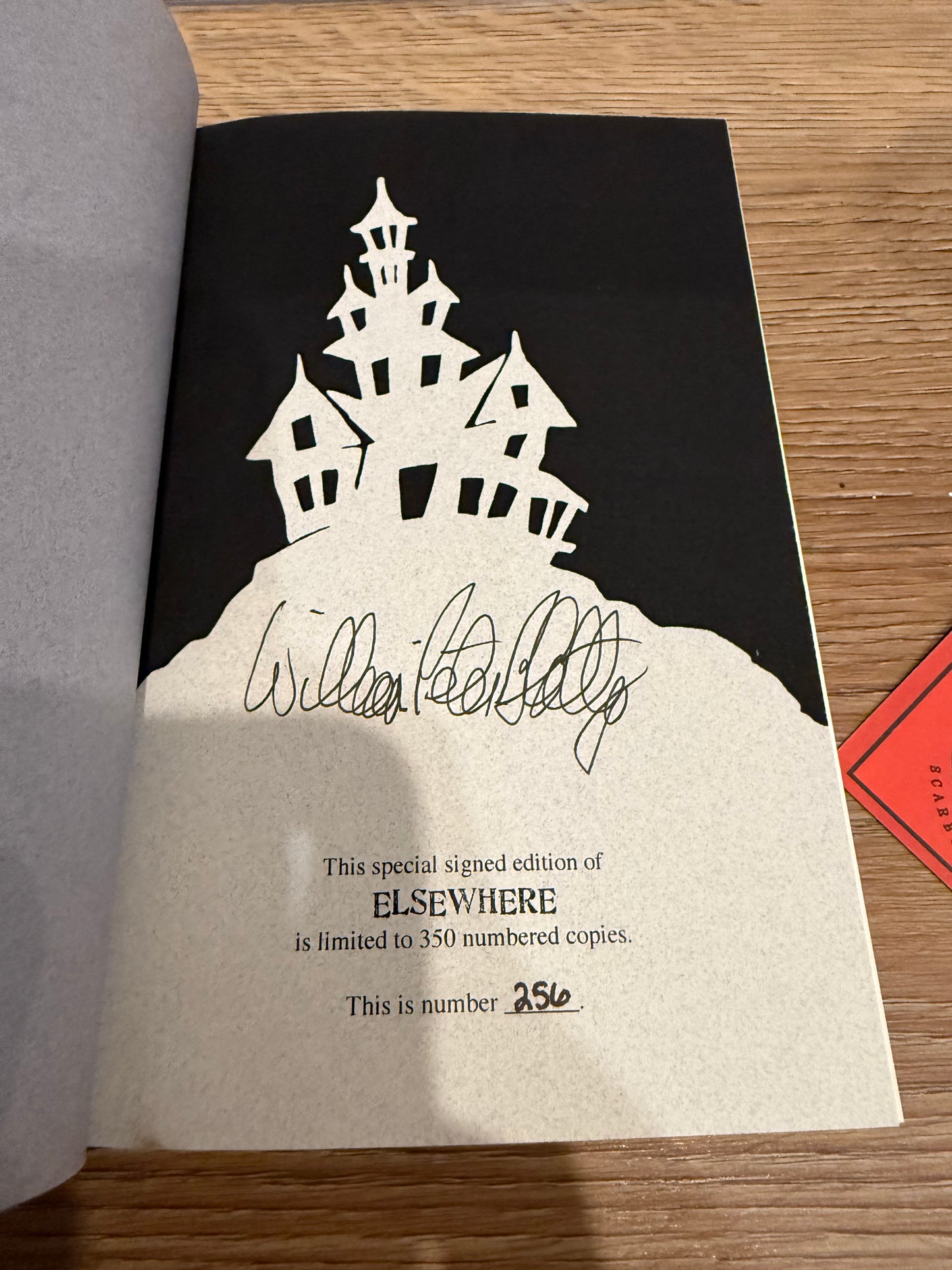 William Peter Blatty, Elsewhere, Signed/Limited #256, Cemetery Dance