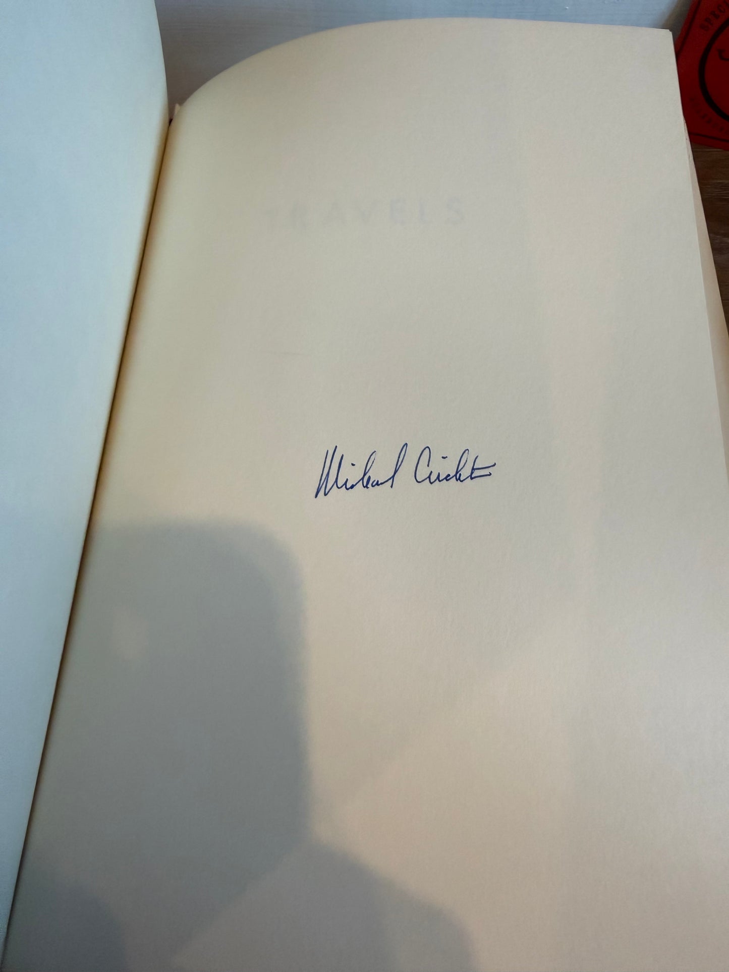 Michael Crichton, Travels, Signed Limited Edition, Franklin Library