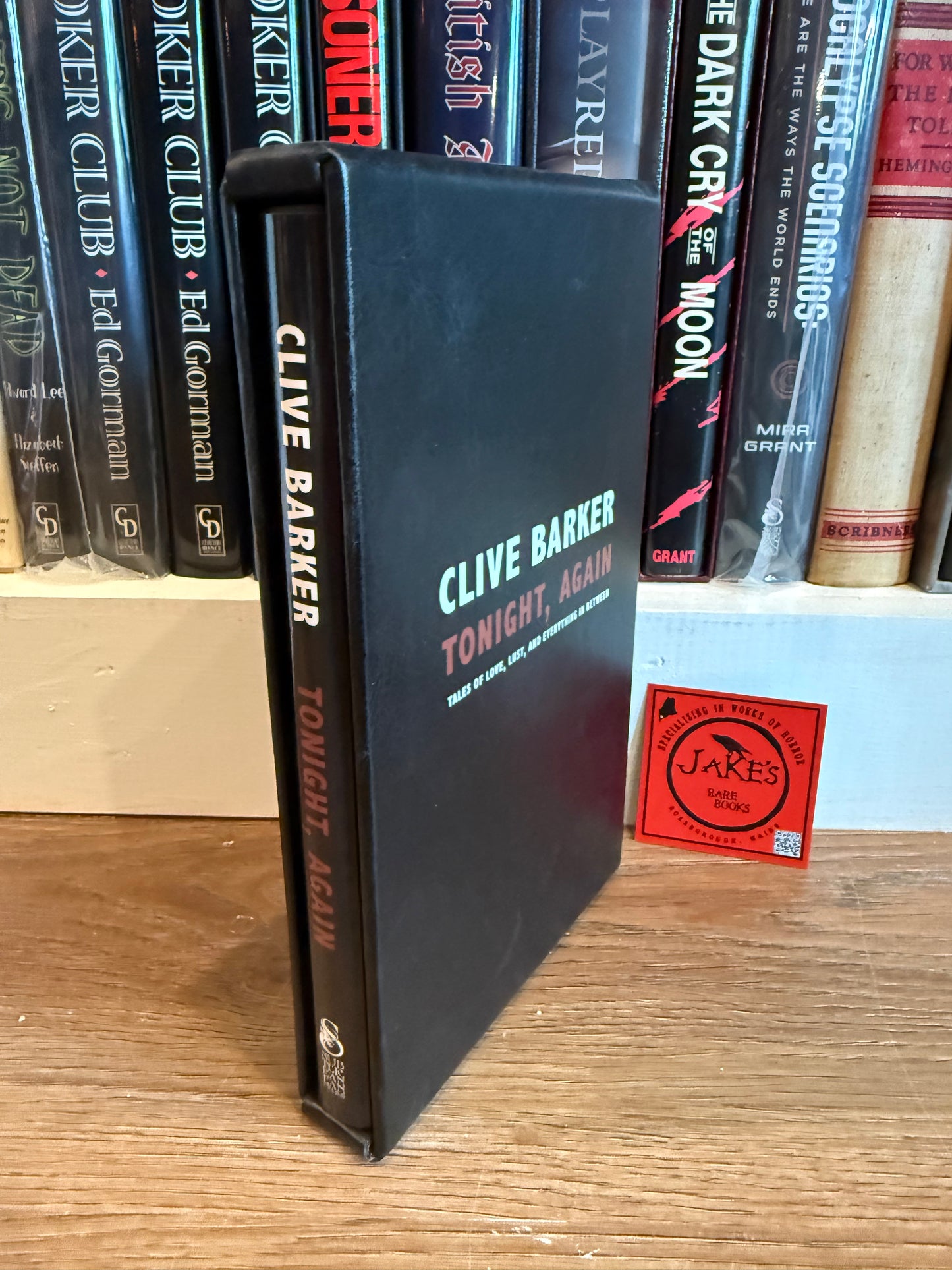 Clive Barker, Tonight Again, Signed Limited #12, Subterranean Press
