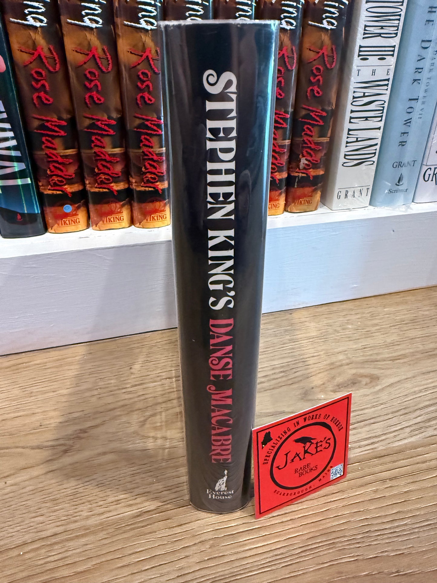 Stephen King, Danse Macabre, First Edition, INSCRIBED