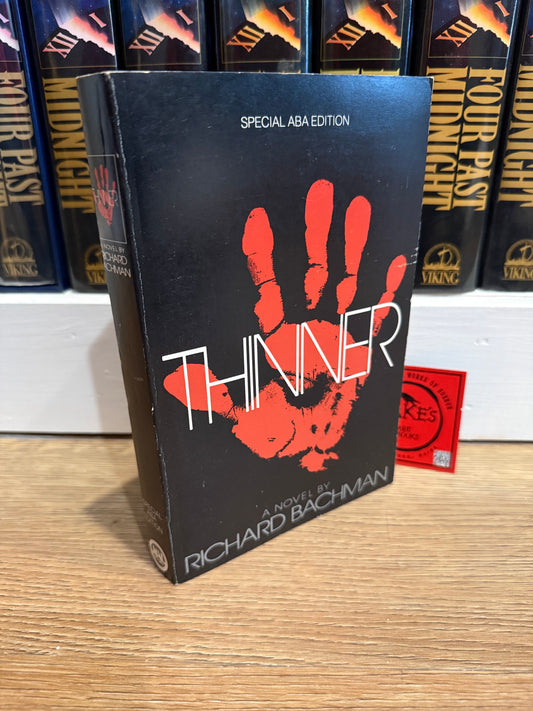 Stephen King, Thinner, ABA Uncorrected Proof, NAL