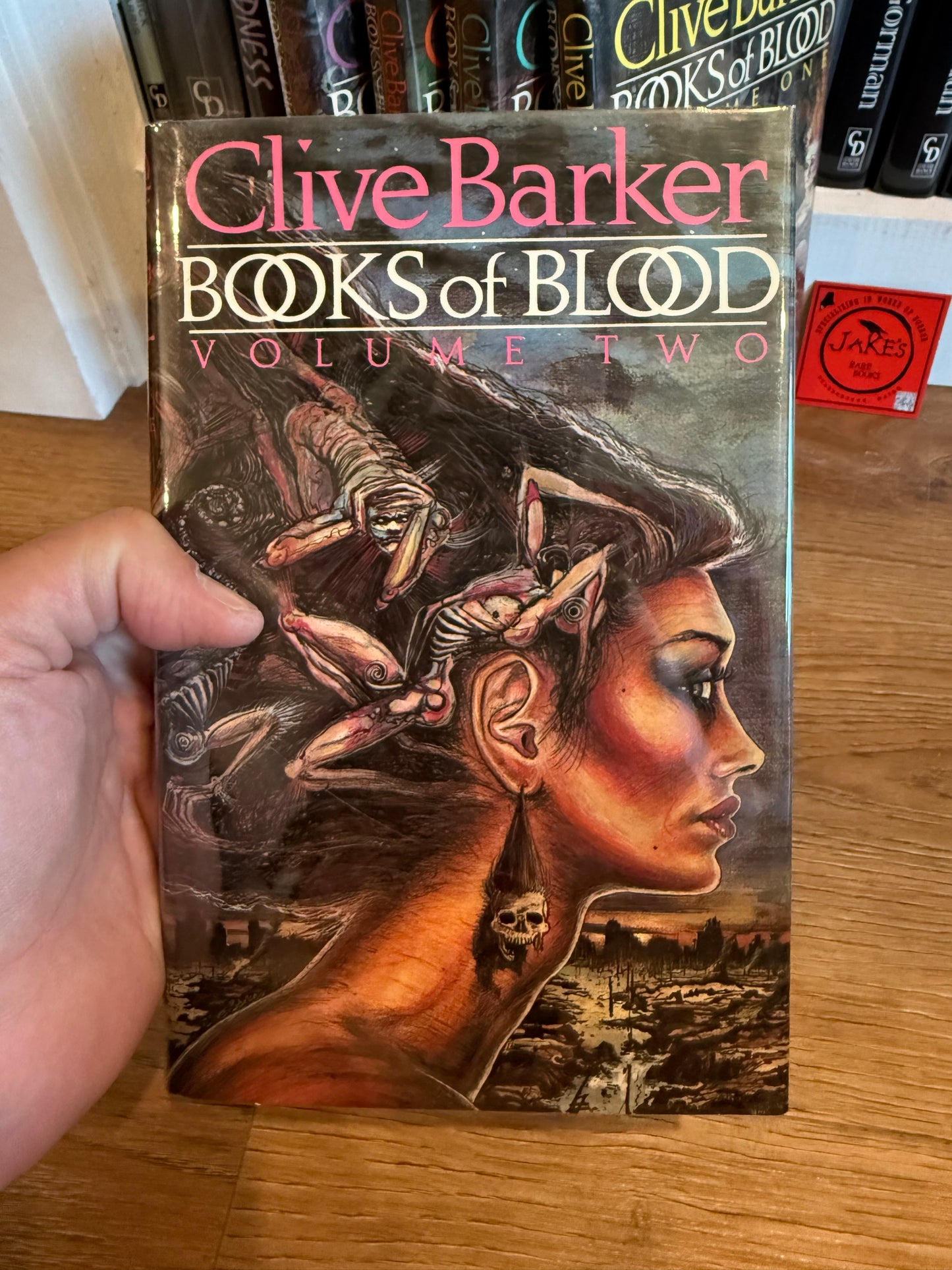 Clive Barker, Books of Blood, UK True First Edition 1-6 Set, Weidenfeld and Nicolson