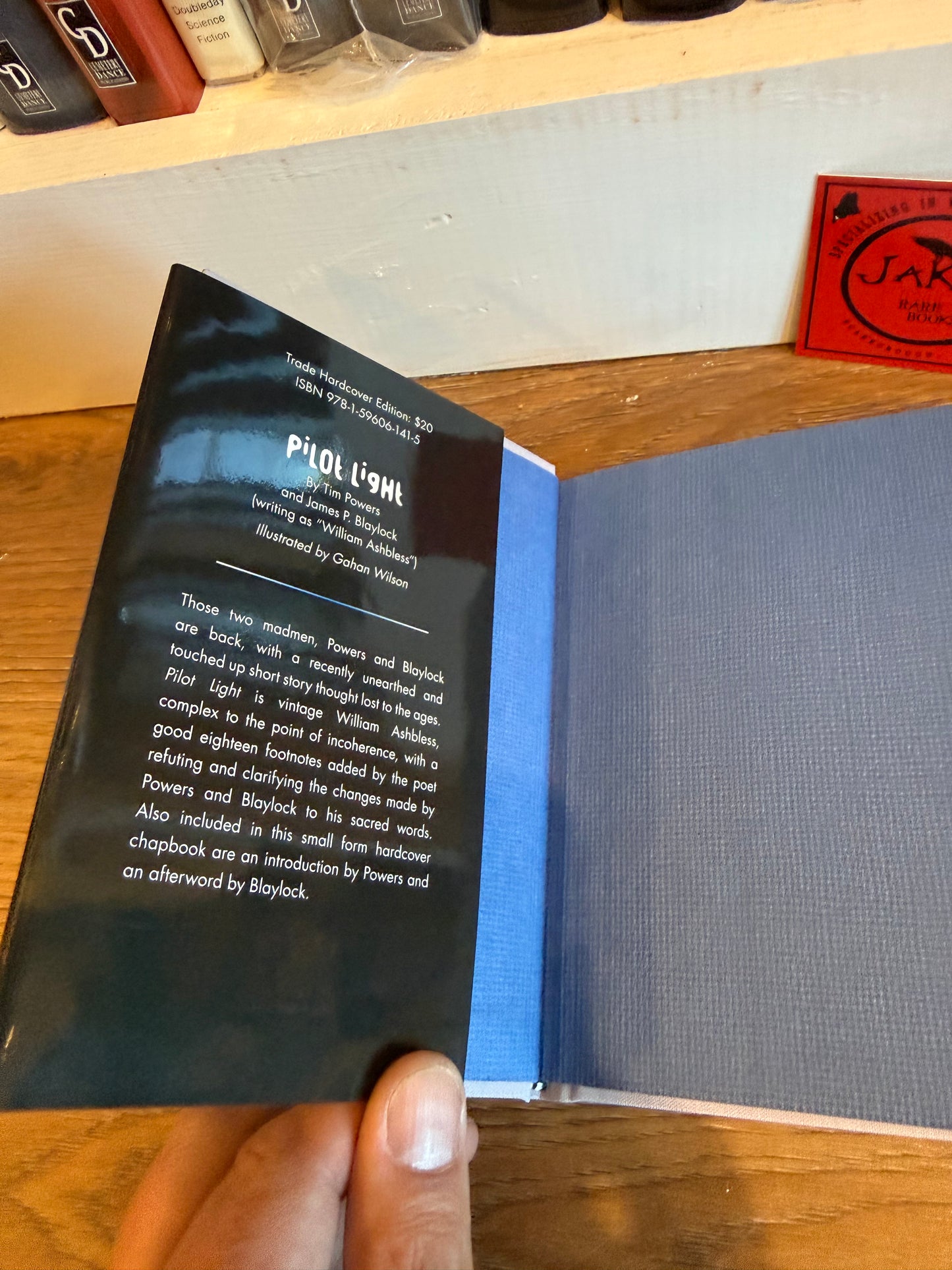 William Ashbless, Pilot Light, Signed Limited #12, Subterranean Press