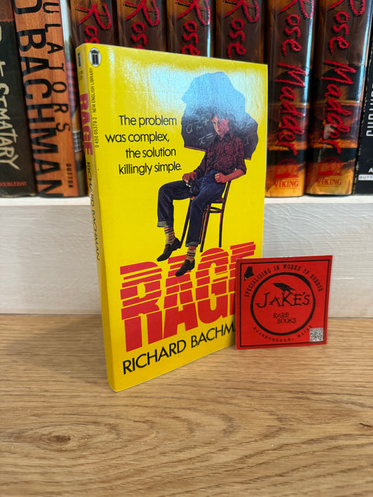 Stephen King, Rage, UK First Edition