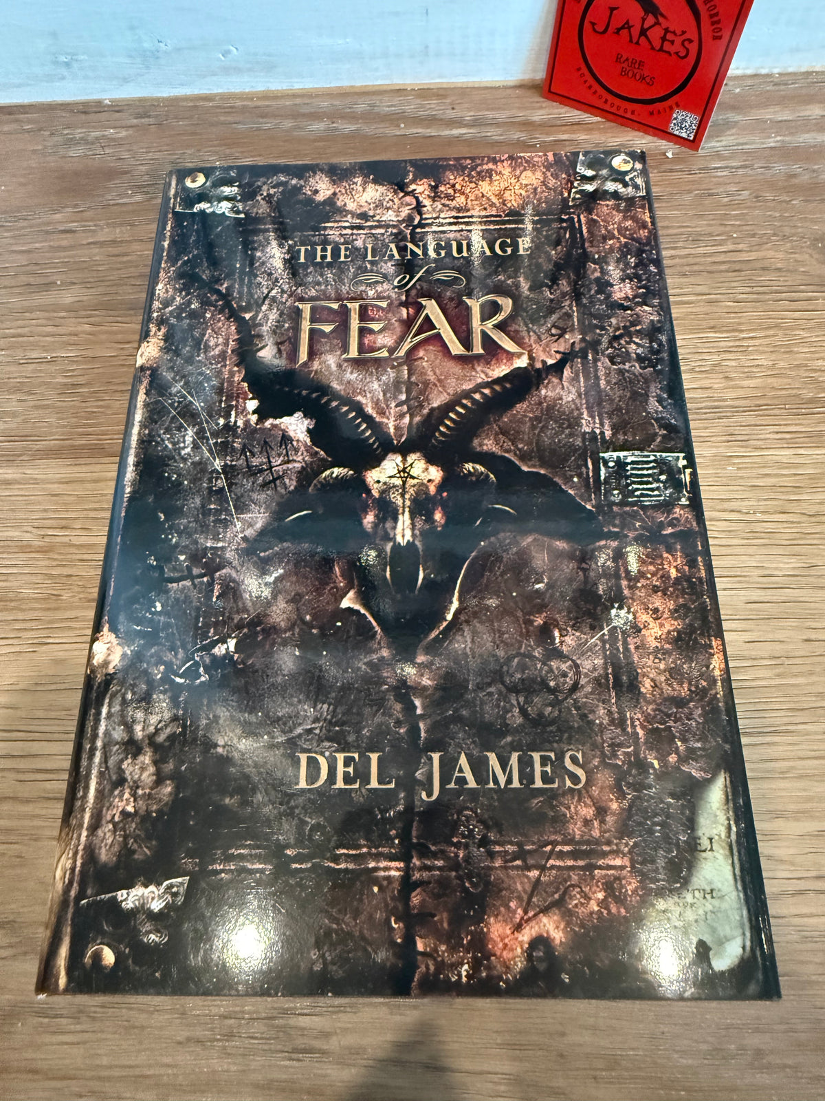 Del James, The Language of Fear, Signed Limited Edition, Cemetery Dance