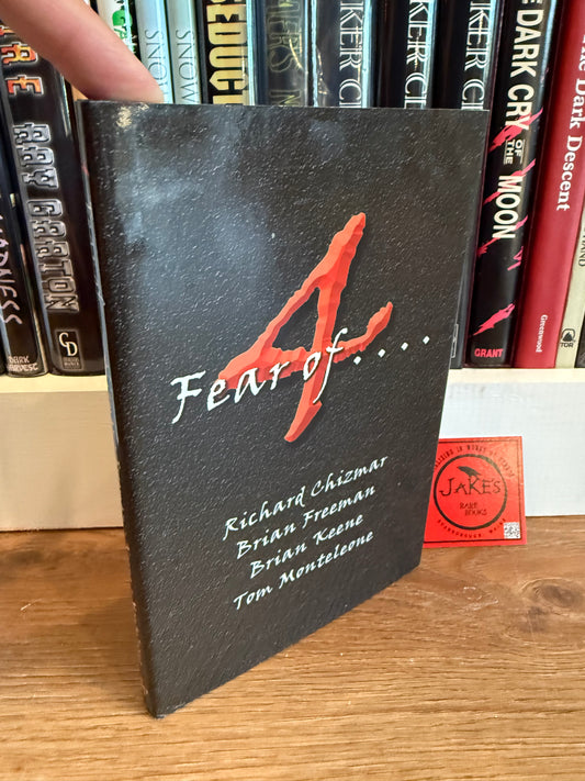 4 Fear of…, Signed Limited #125, Borderlands Press