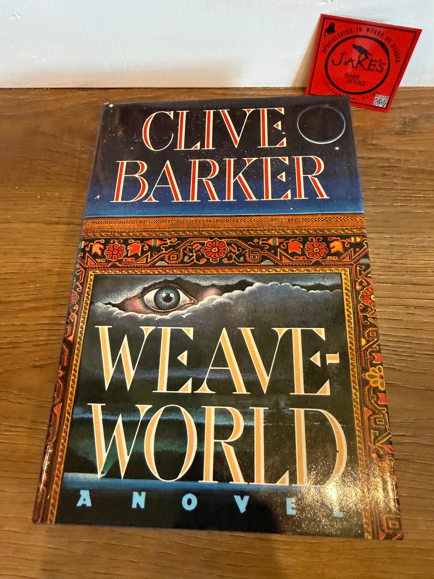 Clive Barker, Weaveworld, First Edition, Poseidon Press