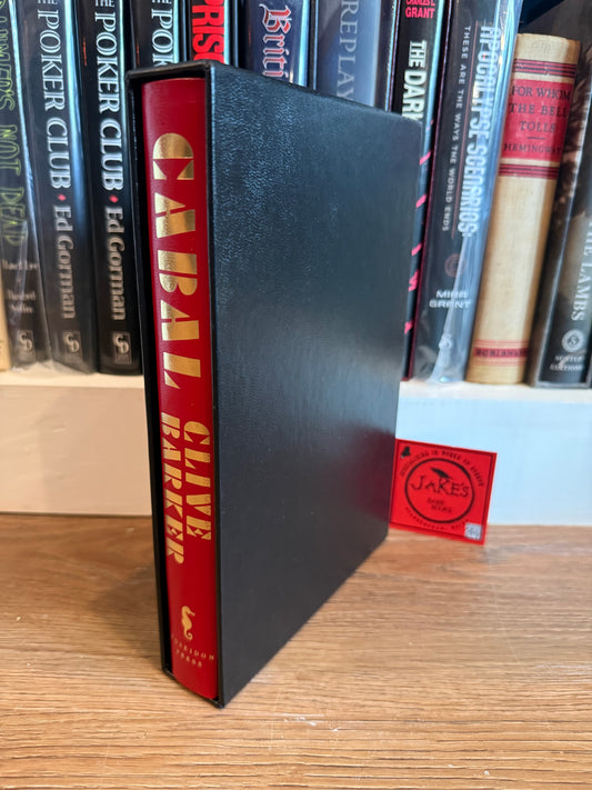 Clive Barker, Cabal, Signed Limited #112, Poseidon Press